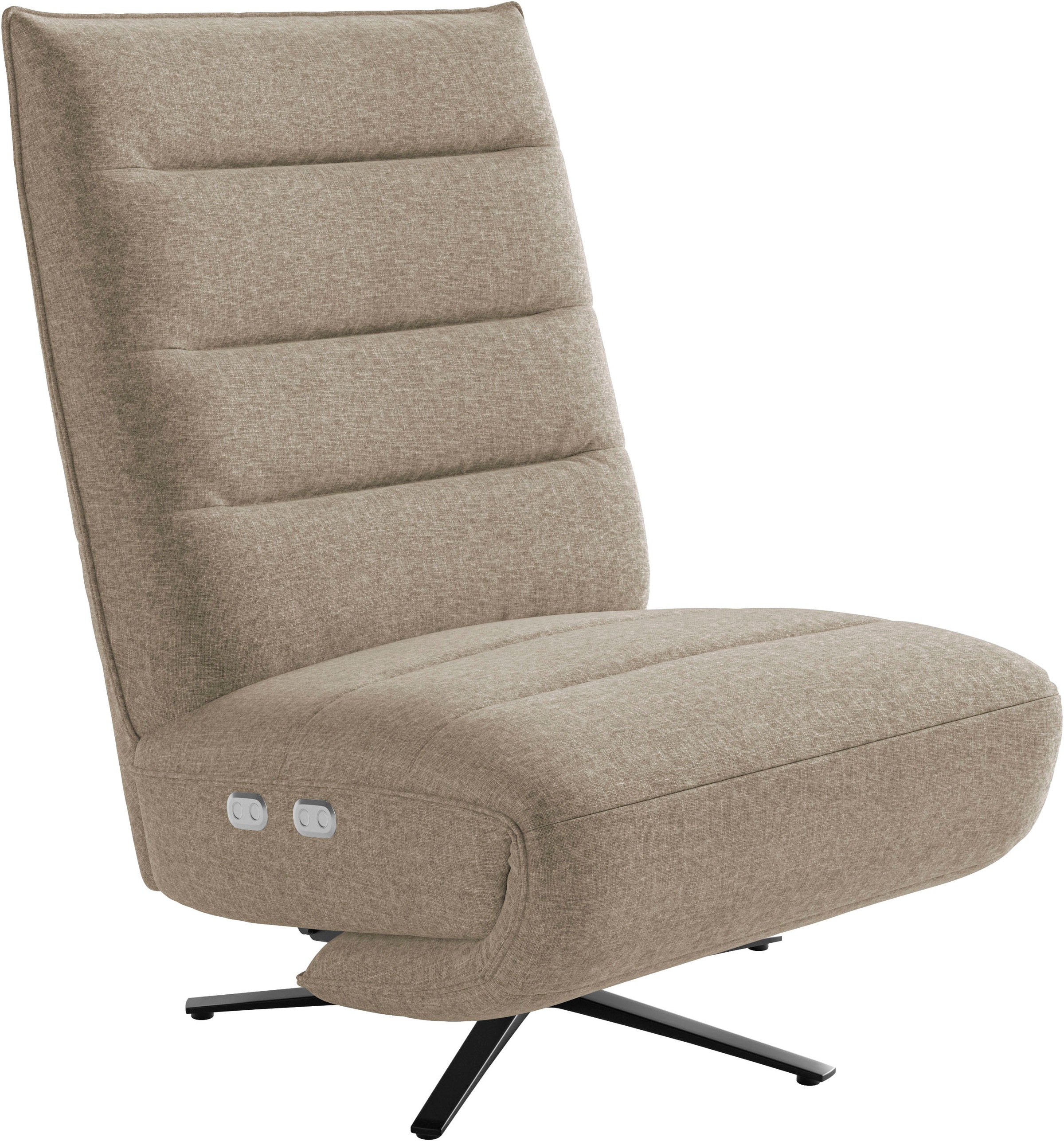 sit&more Fauteuil TV »Eve« mit Herz-Waage und 2 Motoren, Bedienfelder im Sitz