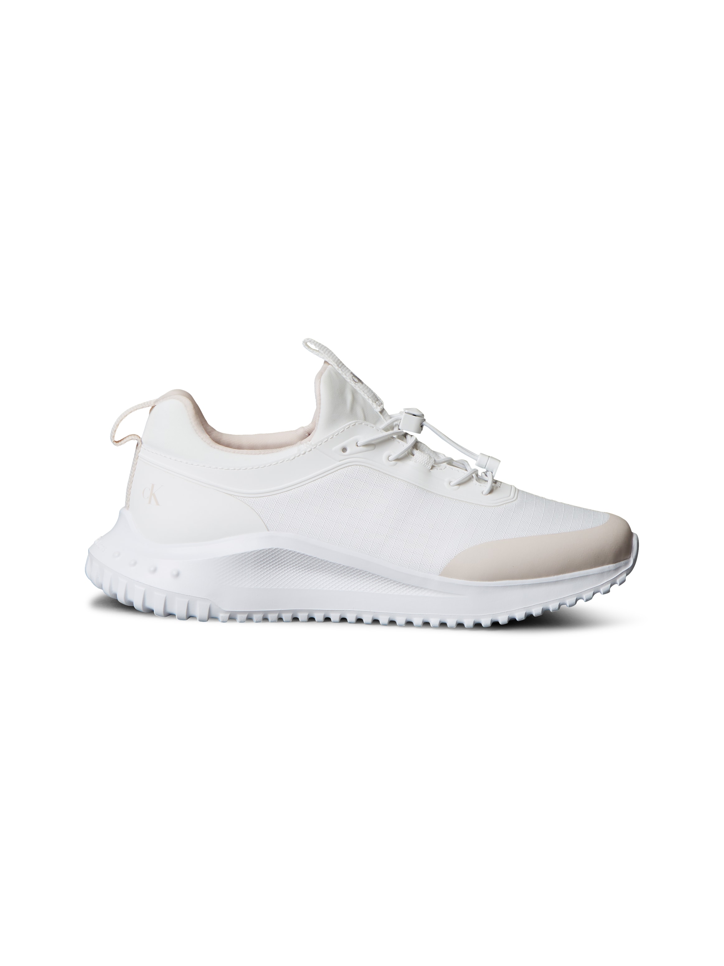 Calvin Klein Jeans Baskets slip-on »EVA RUNNER LACEUP SOCK MAT MIX«  chaussure à enfiler, chaussure basse, sneaker de loisirs avec languette d’enfilage