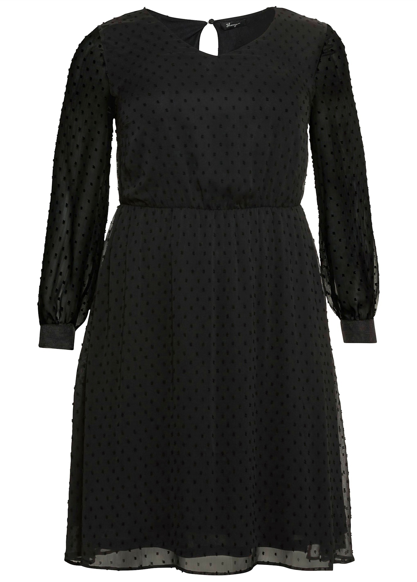 Sheego Chiffonkleid »Abendkleid«