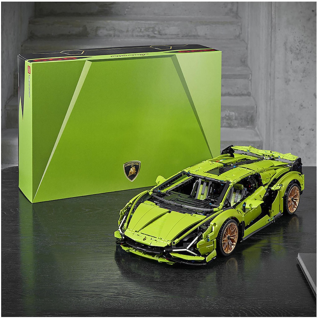 LEGO® Konstruktionsspielsteine »Lamborghini Sián FKP 37 (42115), LEGO® Technic«, (3696 St.)