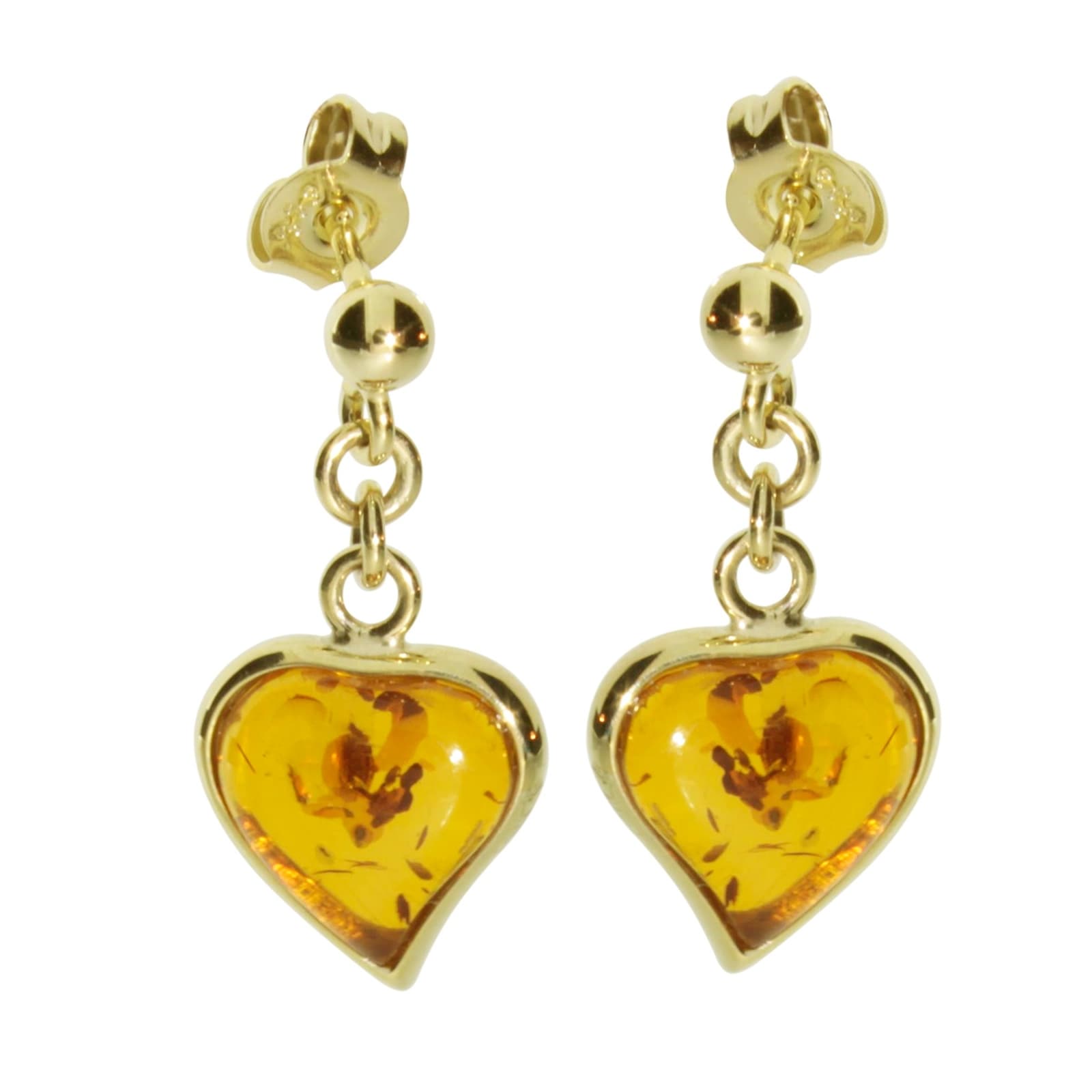 Image of OSTSEE-SCHMUCK Paar Ohrhänger "Ostsee-Schmuck Ohrhänger Herz Ohrhänger Herz"