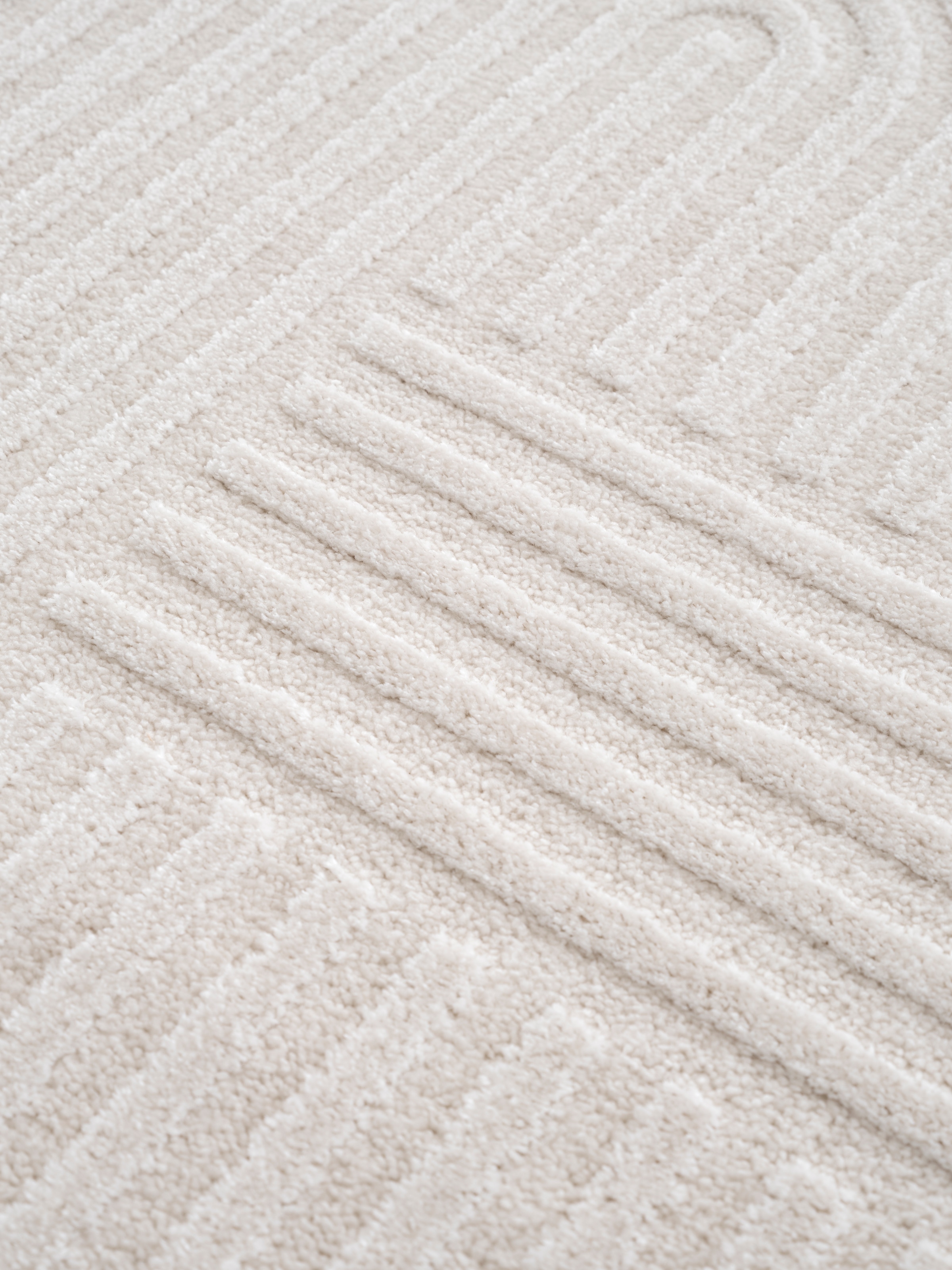 GOODproduct Teppich »Jonnis, mit Fransen, Boho-Design, Scandi, Designteppich« rechteckig 9 mm Höhe Hoch-Tief, 3D Optik, skandinavischer Stil, Wohnzimmer, Schlafzimmer