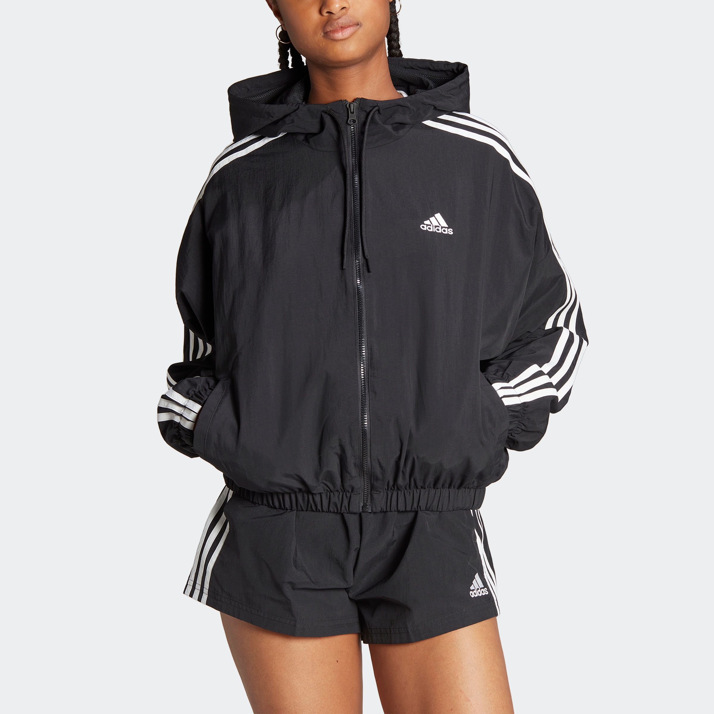 adidas Sportswear Windbreaker »ESSENTIALS 3-STREIFEN WOVEN«