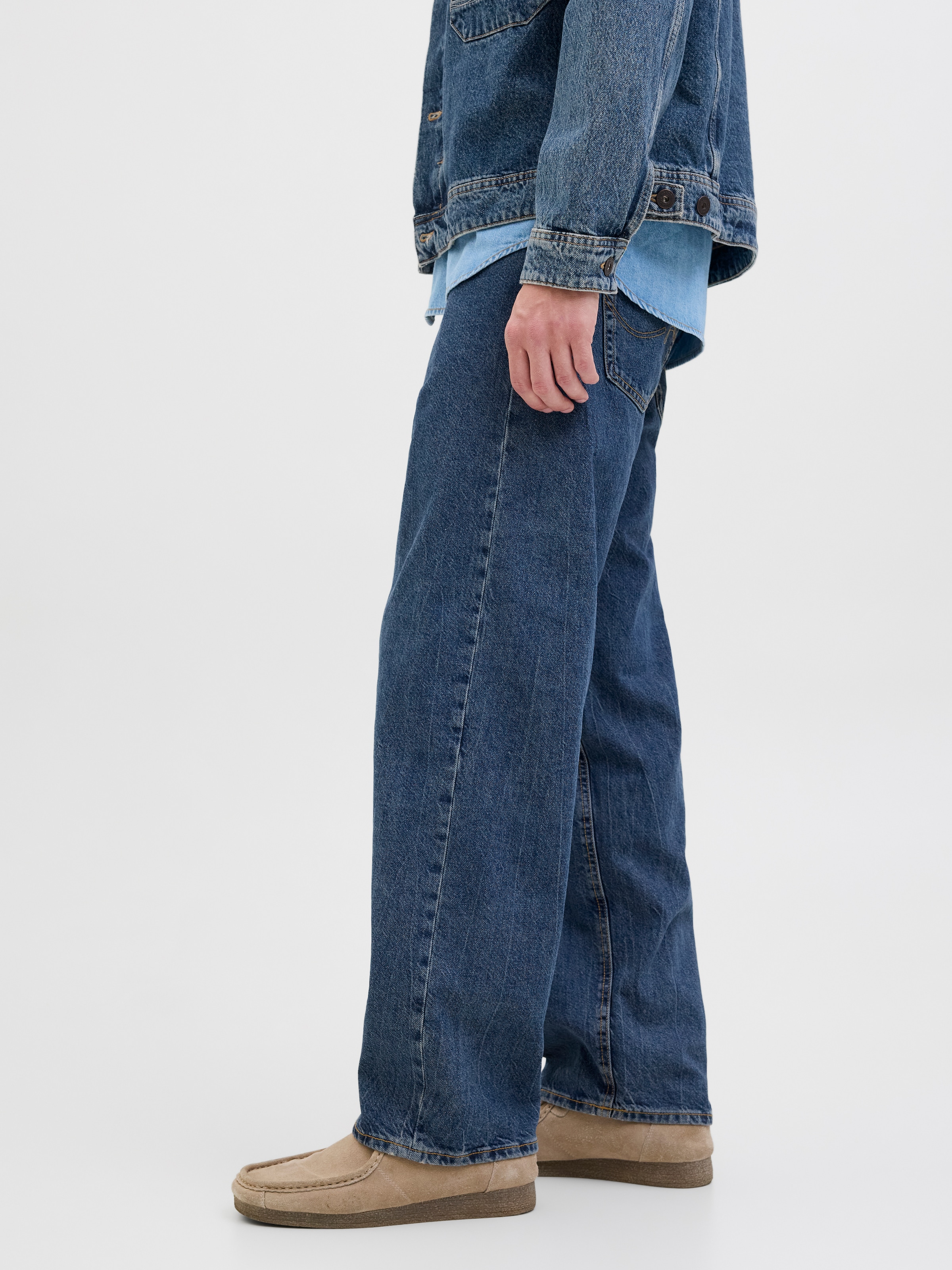 Jack & Jones Relax-fit-Jeans »JJIALEX JJORIGINAL SQ 738« Baumwolle, baggy fit