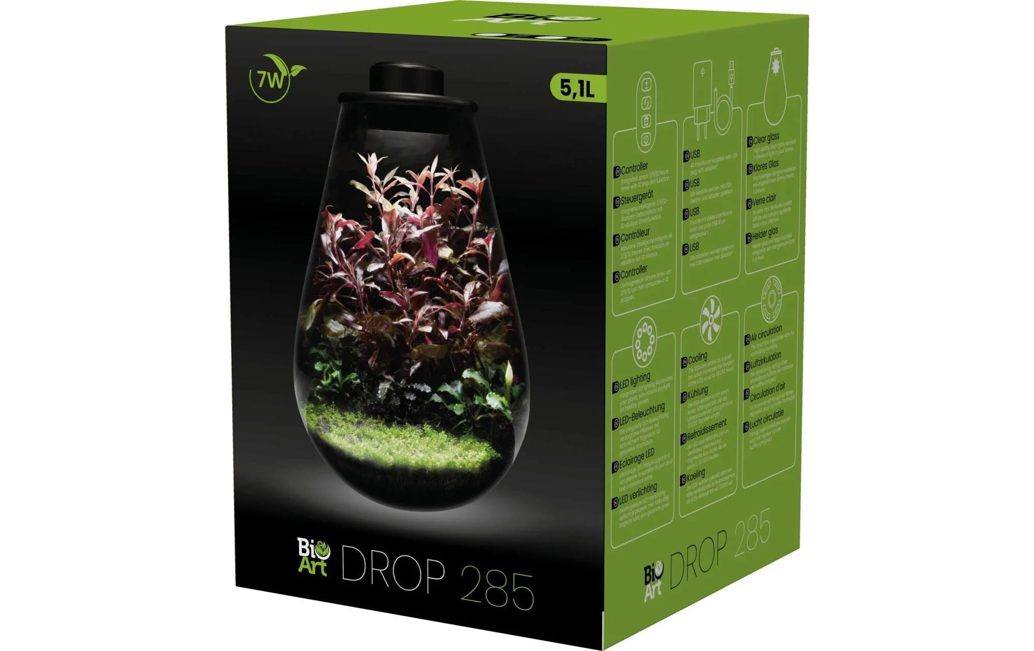   Objet décoratif LED »Bio Art Pflanzengefäss Drop 285 mit LED-Leuchtmittel« 1 cuis
