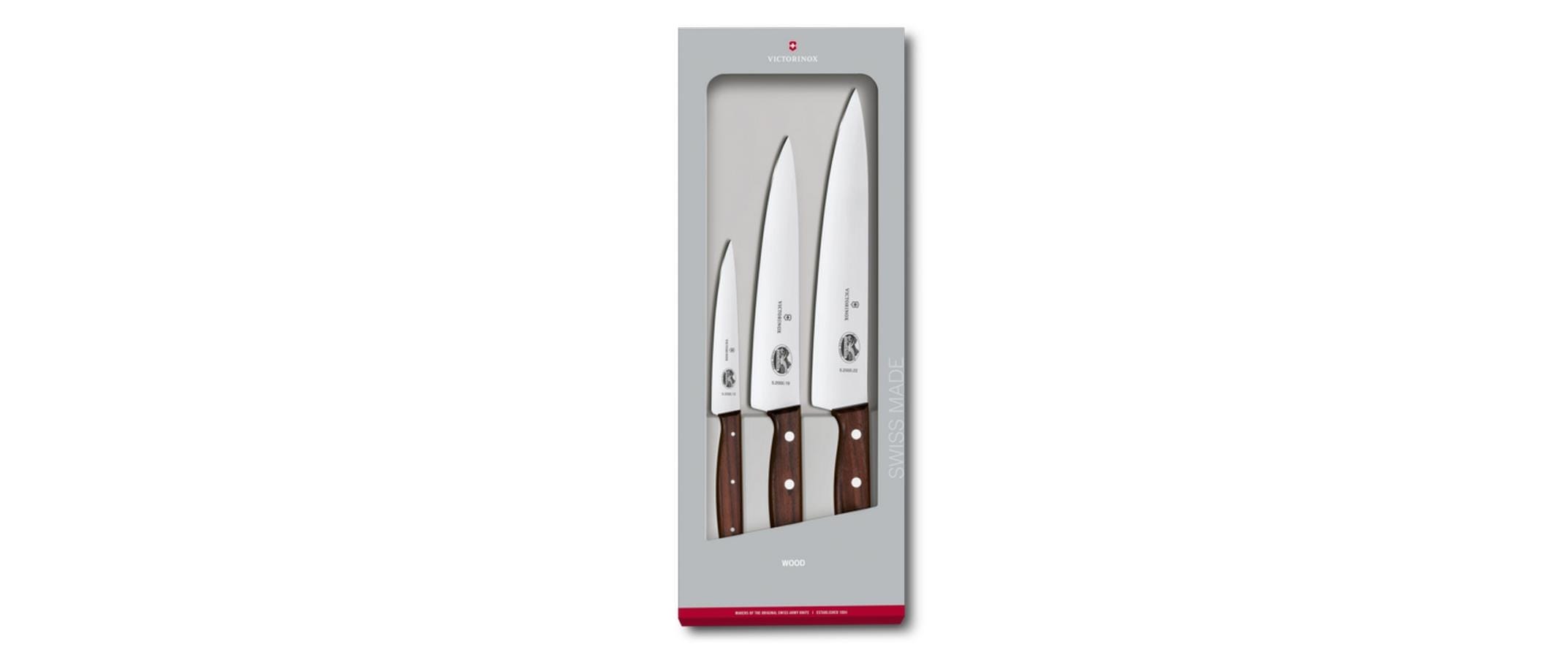 Image of Victorinox Tranchierbesteck "Wood 3-teilig,"