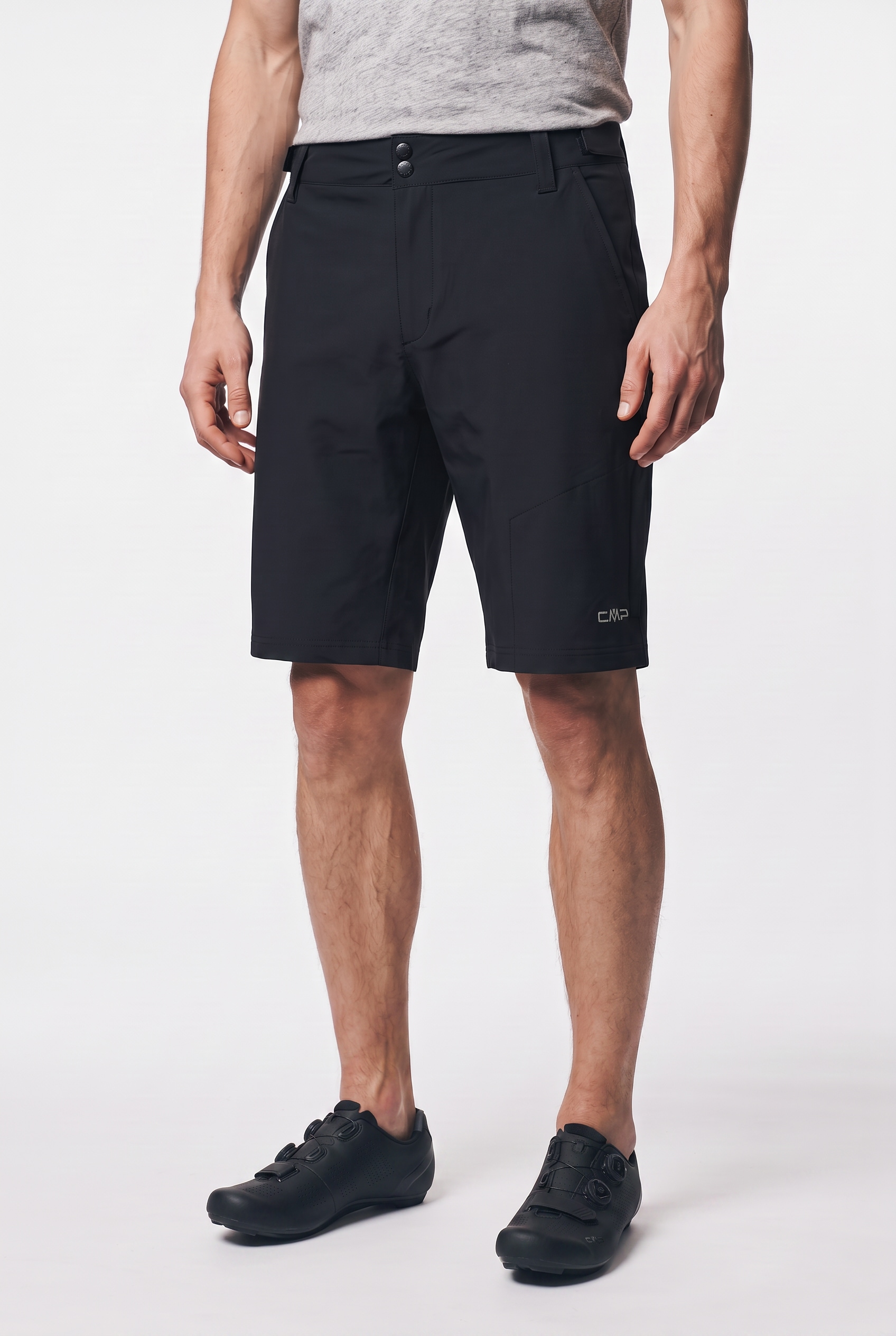Image of CMP Fahrradhose "MAN BIKE BERMUDA WITH INNER MESH UNDERWEAR" mit Futter aus Polyamid und Elasthan