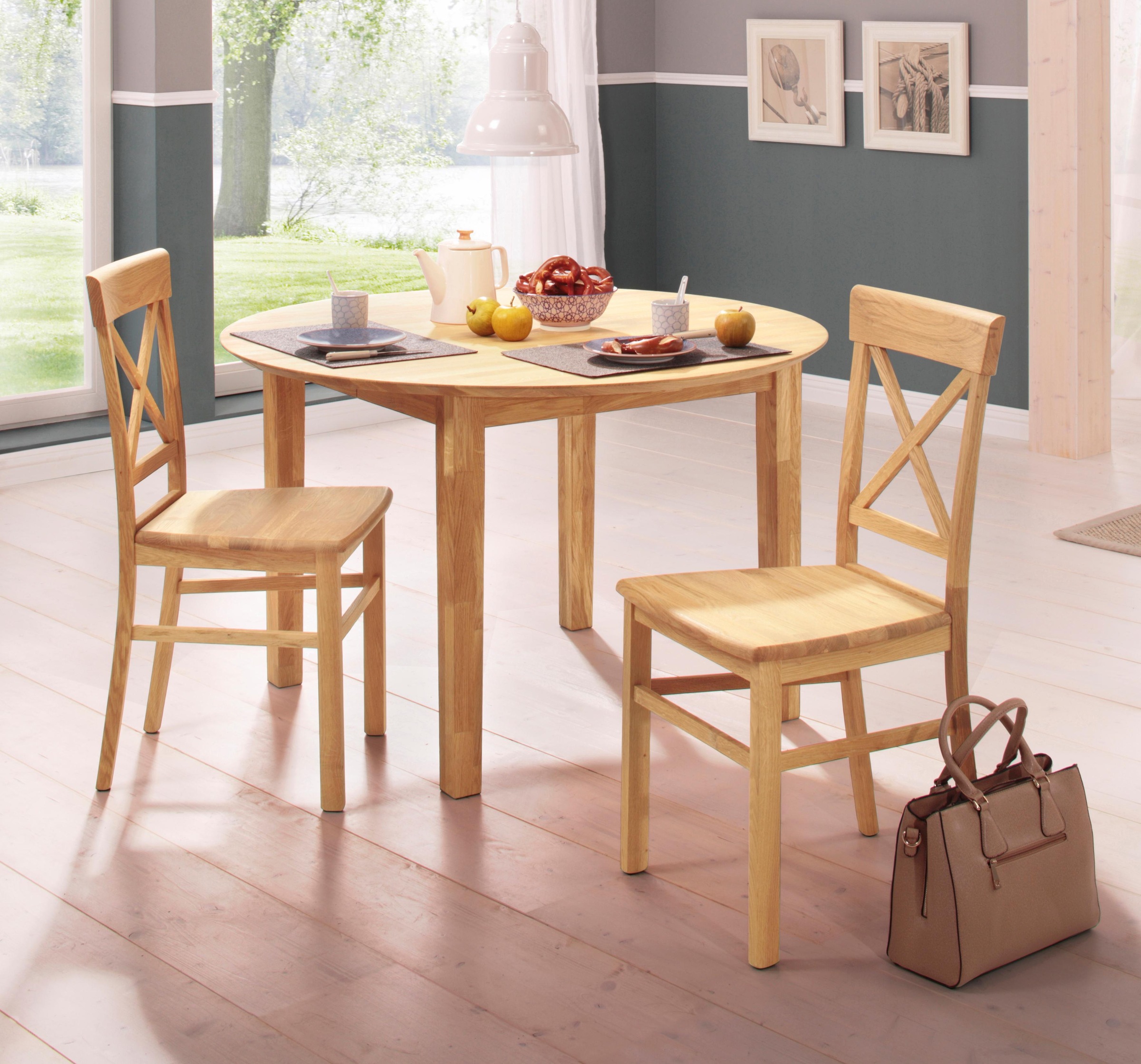 OTTO home Esszimmerstuhl "Tatra" (Set) 2 Stk.Holzstuhl im 2er, 4er oder 6er-Set, Küchenstuhl Landhaus