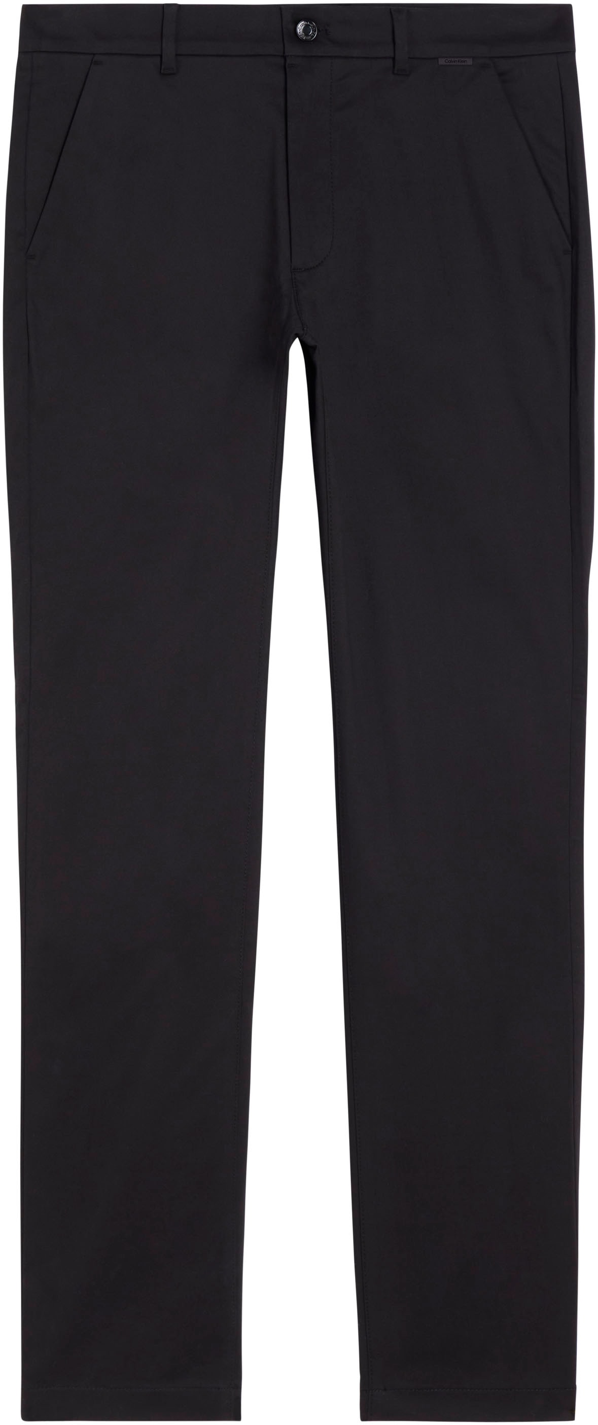Calvin Klein Chinohose »SATEEN STRETCH SLIM CHINO«, mit Logopatch