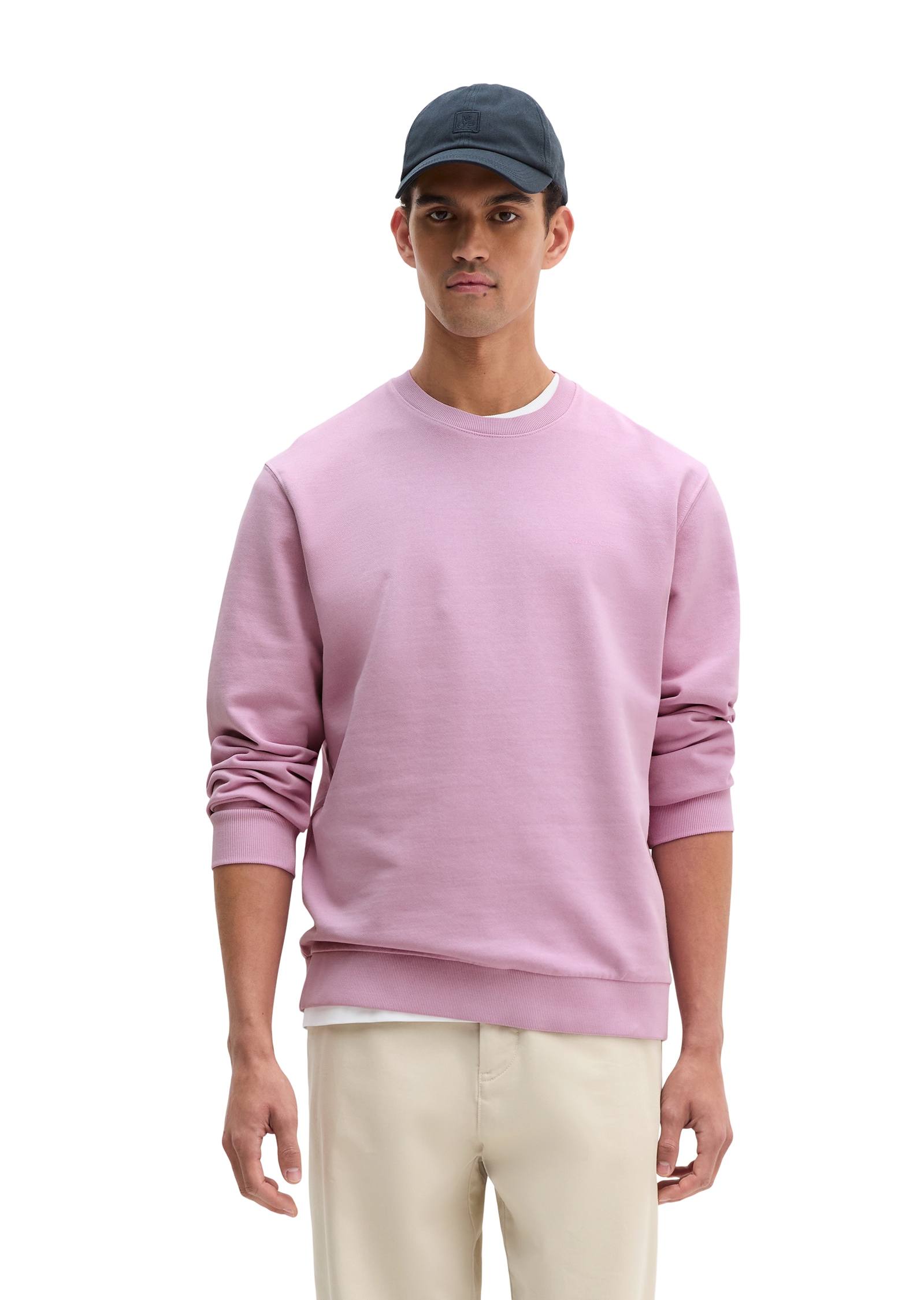 Image of Marc OPolo Sweatshirt, regular fit mit Logoprint auf der Rückseite