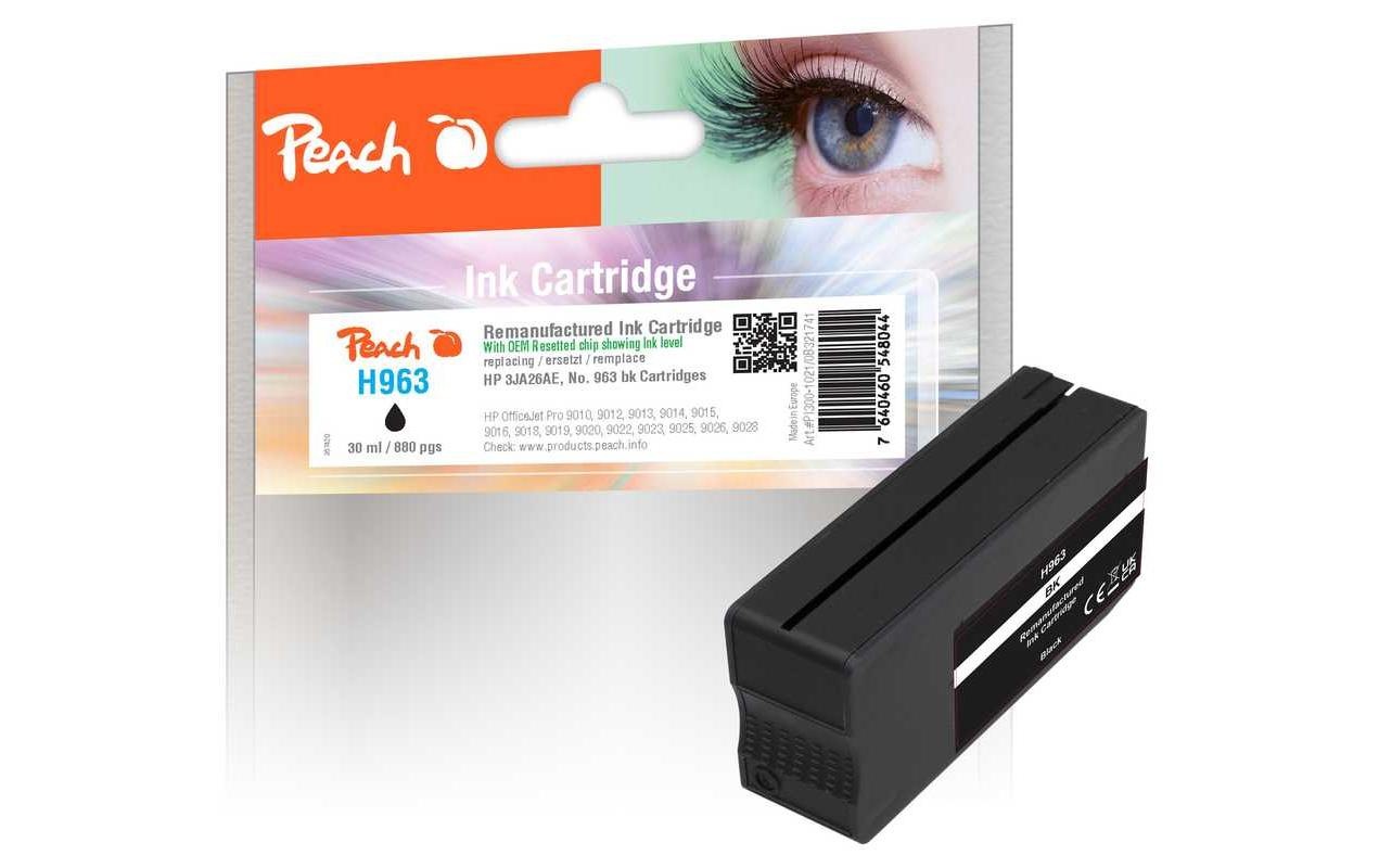 Image of Peach Tintenpatrone "Toner HP No. 963 BK, 3JA26AE Black"