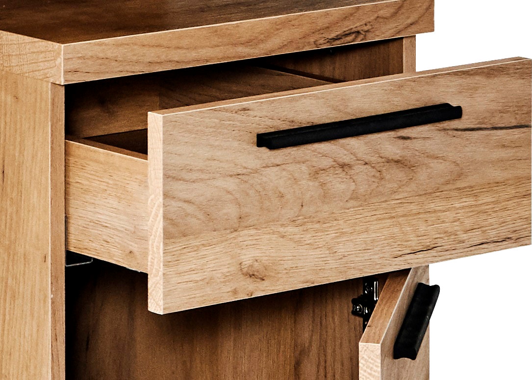 Jahnke Schreibtisch »LUX C 140« wechselseitig montierbar, Seitenteil aus ESG Sicherheitsglas