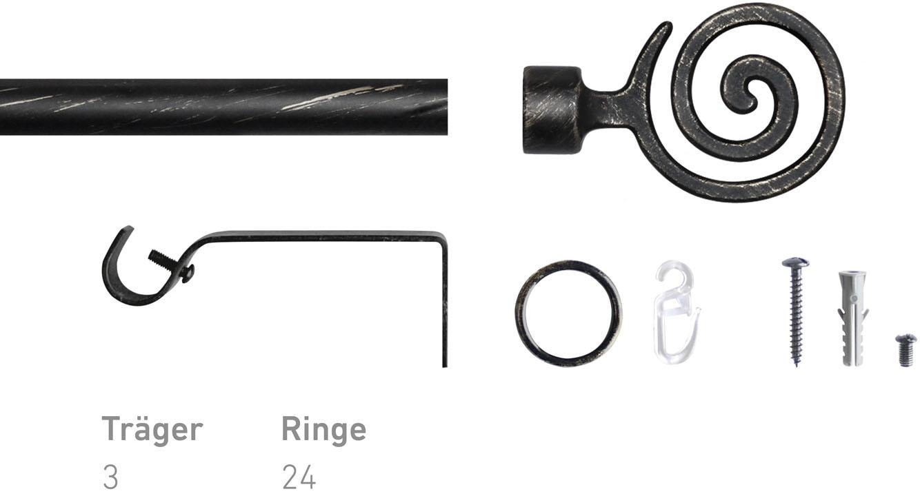 Good Life Gardinenstange »Jana« Ø 13 mm 1 läufig-läufig ausziehbar;Fixmass