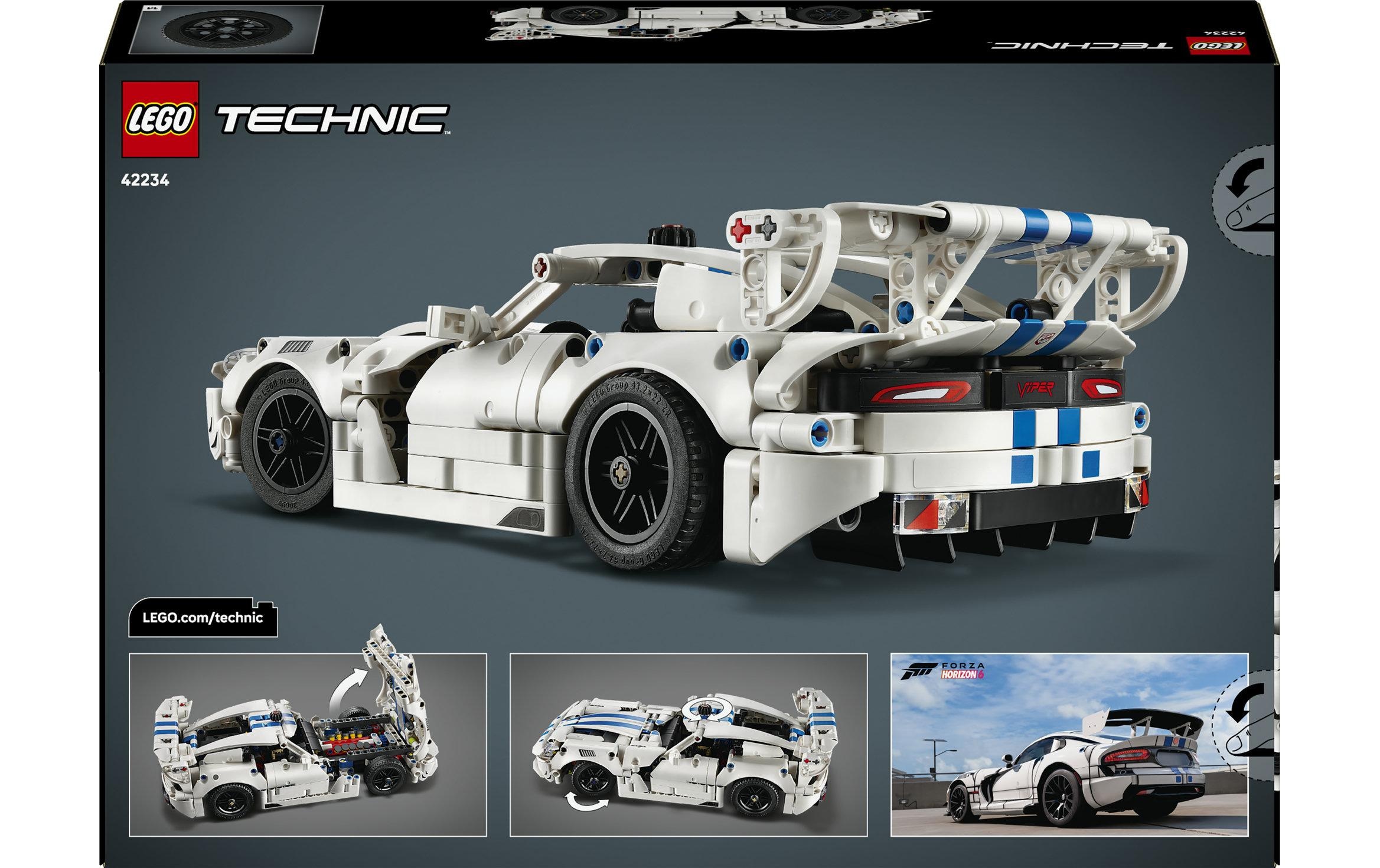 LEGO® Pions de construction »Dodge Viper GTS-R Sportwagen (42234), LEGO Technic« fabriqué en Europe