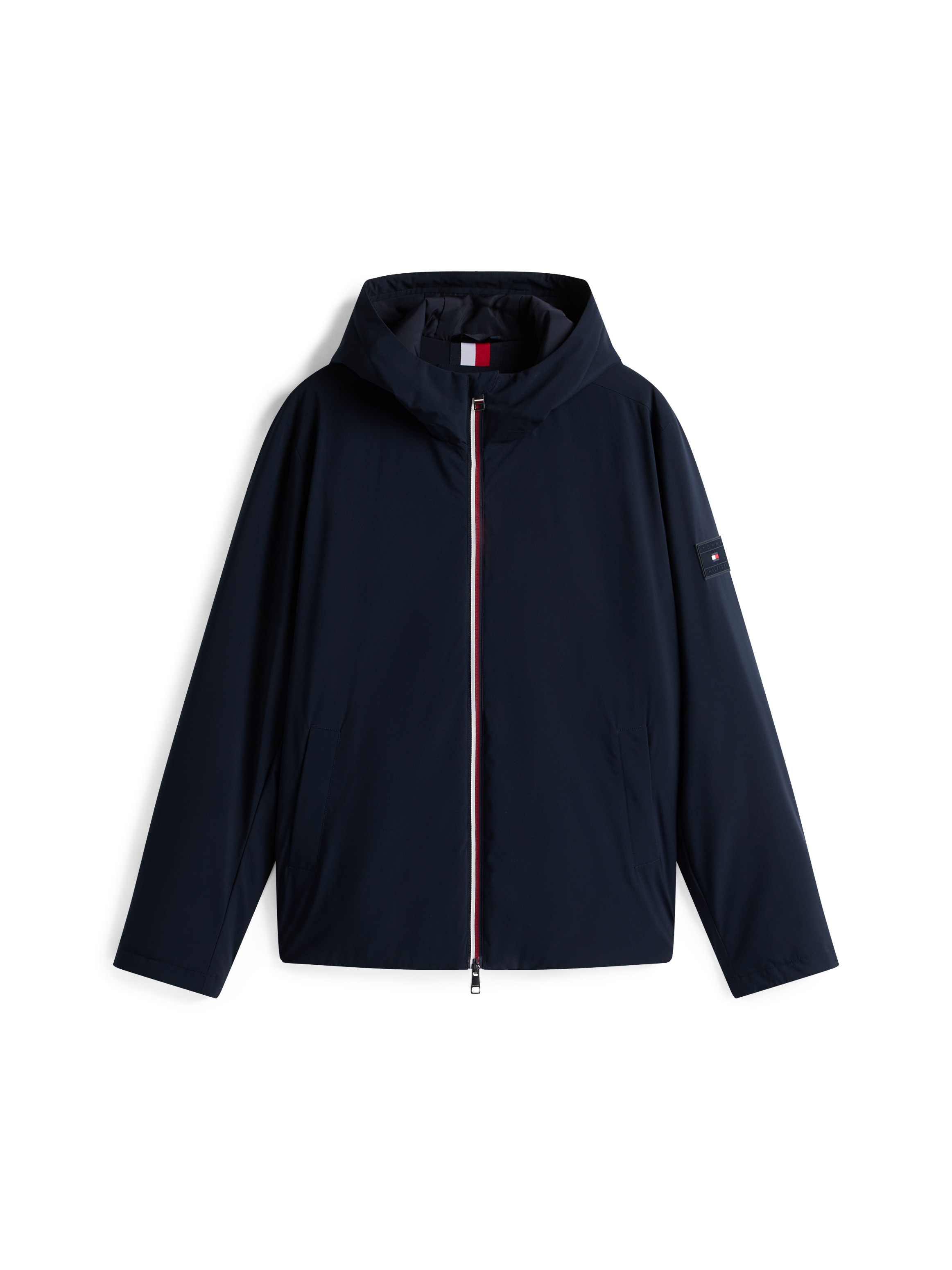 Tommy Hilfiger Veste fonctionnelle »HOODED JACKET« mit Kapuze Kapuzenjacke Freizeitjacke Übergangsjacke Funktionsjacke