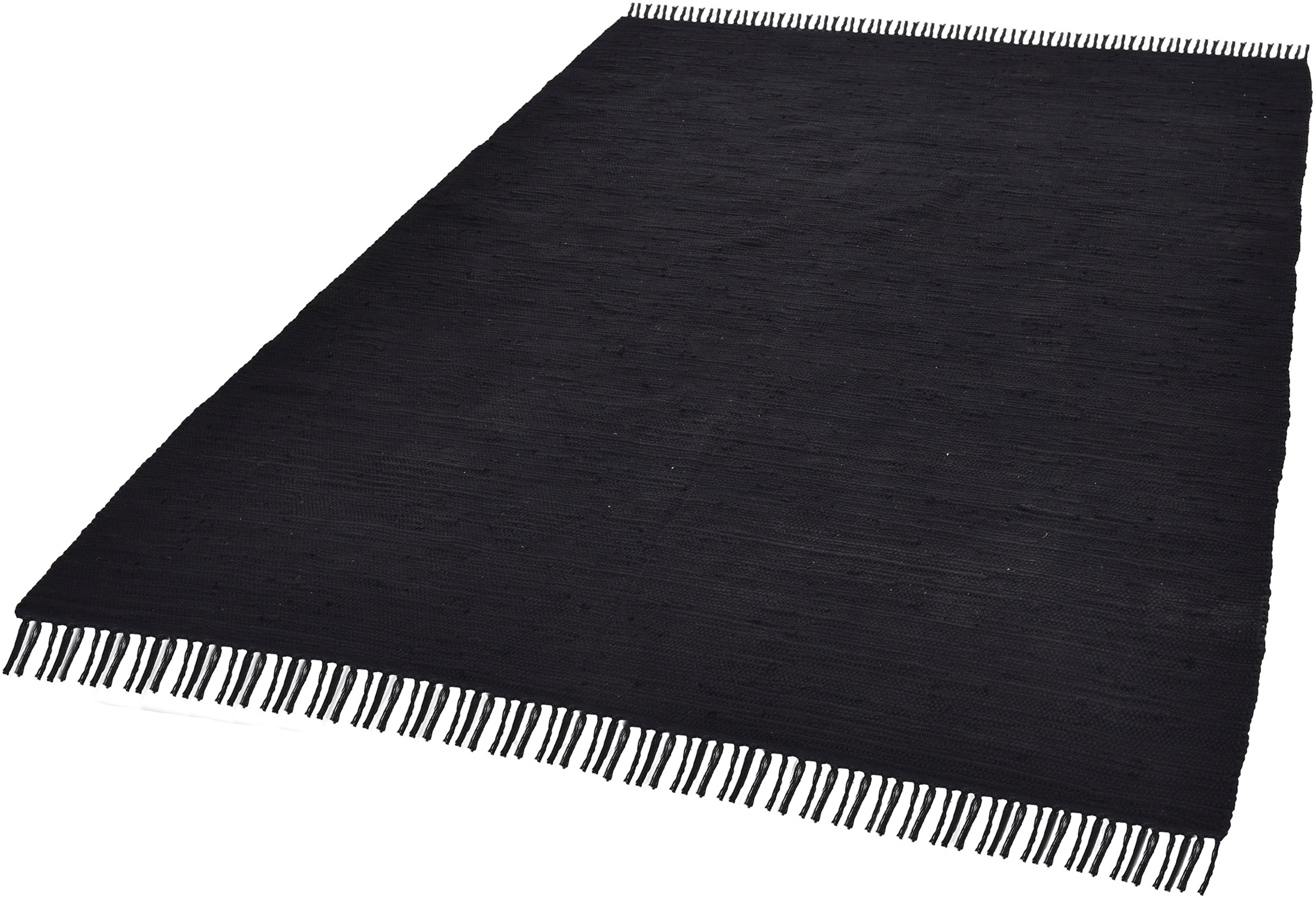 THEKO Teppich »Happy Cotton«, rechteckig, 5 mm Höhe, Handweb Teppich, Flachgewebe,... kaufen