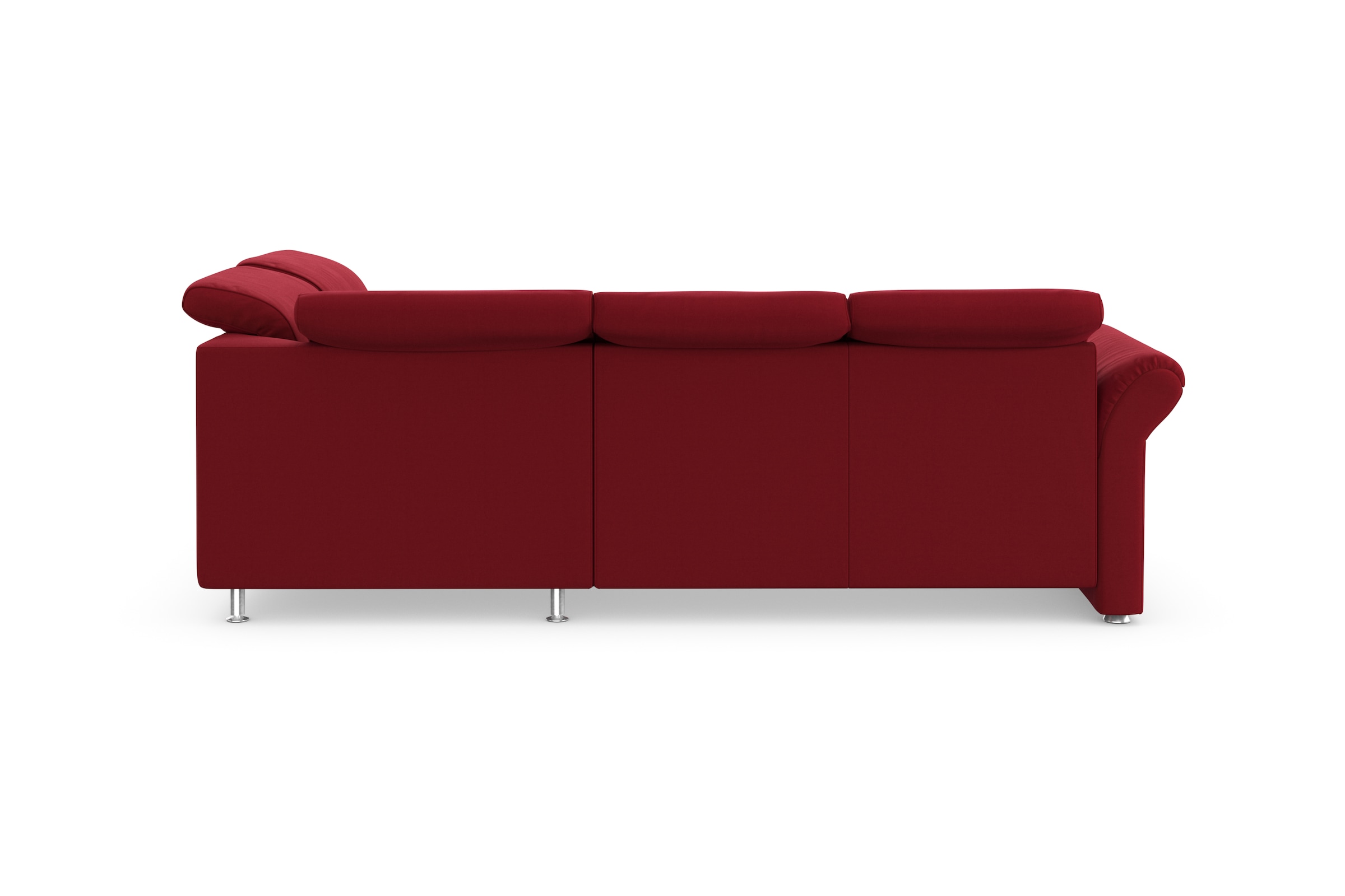 sit&more Ecksofa »Apulia L-Form«, wahlweise Bettfunktion, Bettkasten und Kopf- und Armteilverstellung