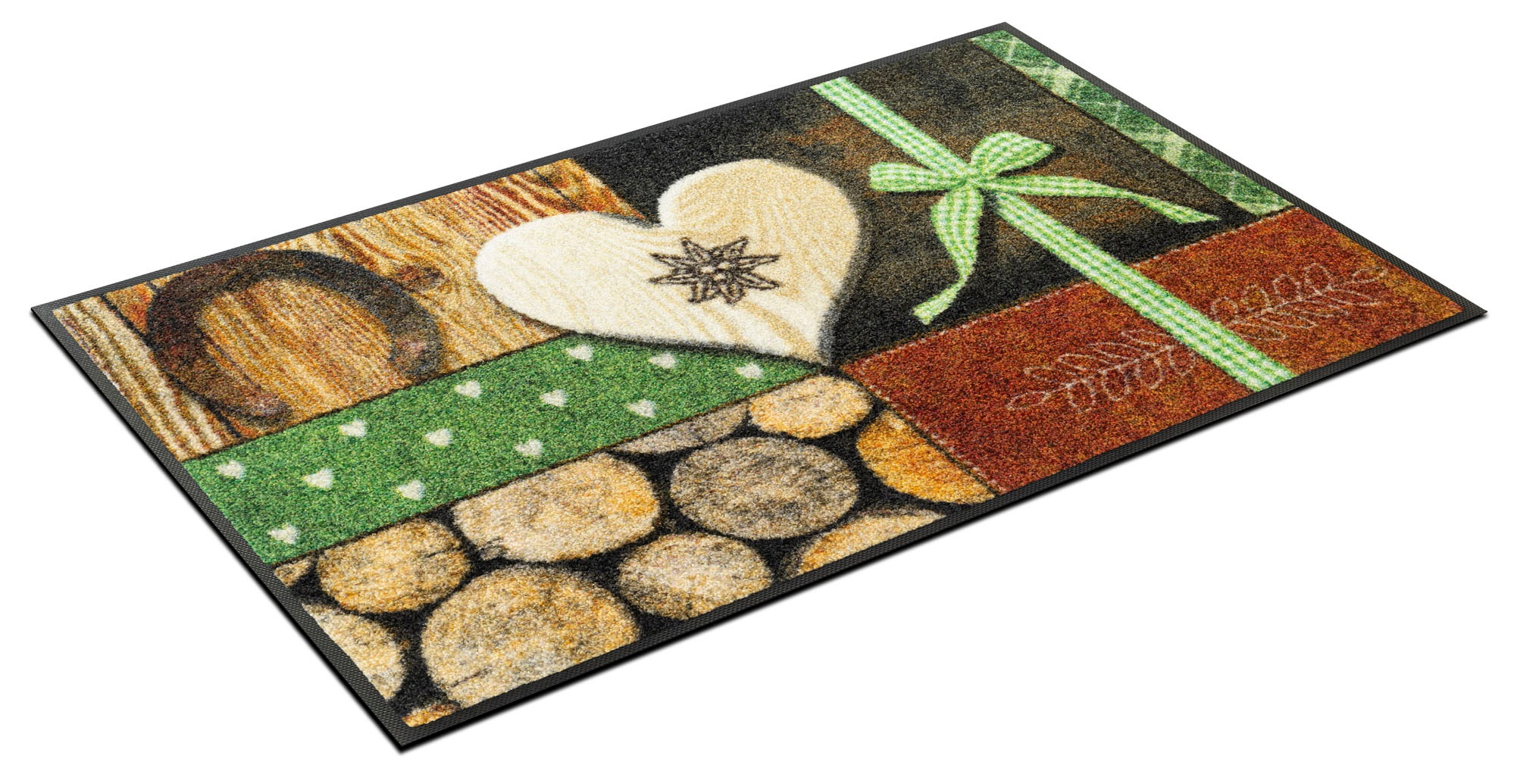 Image of wash+dry by Kleen-Tex Fussmatte »Davos«, rechteckig, 7 mm Höhe bei Ackermann Versand Schweiz