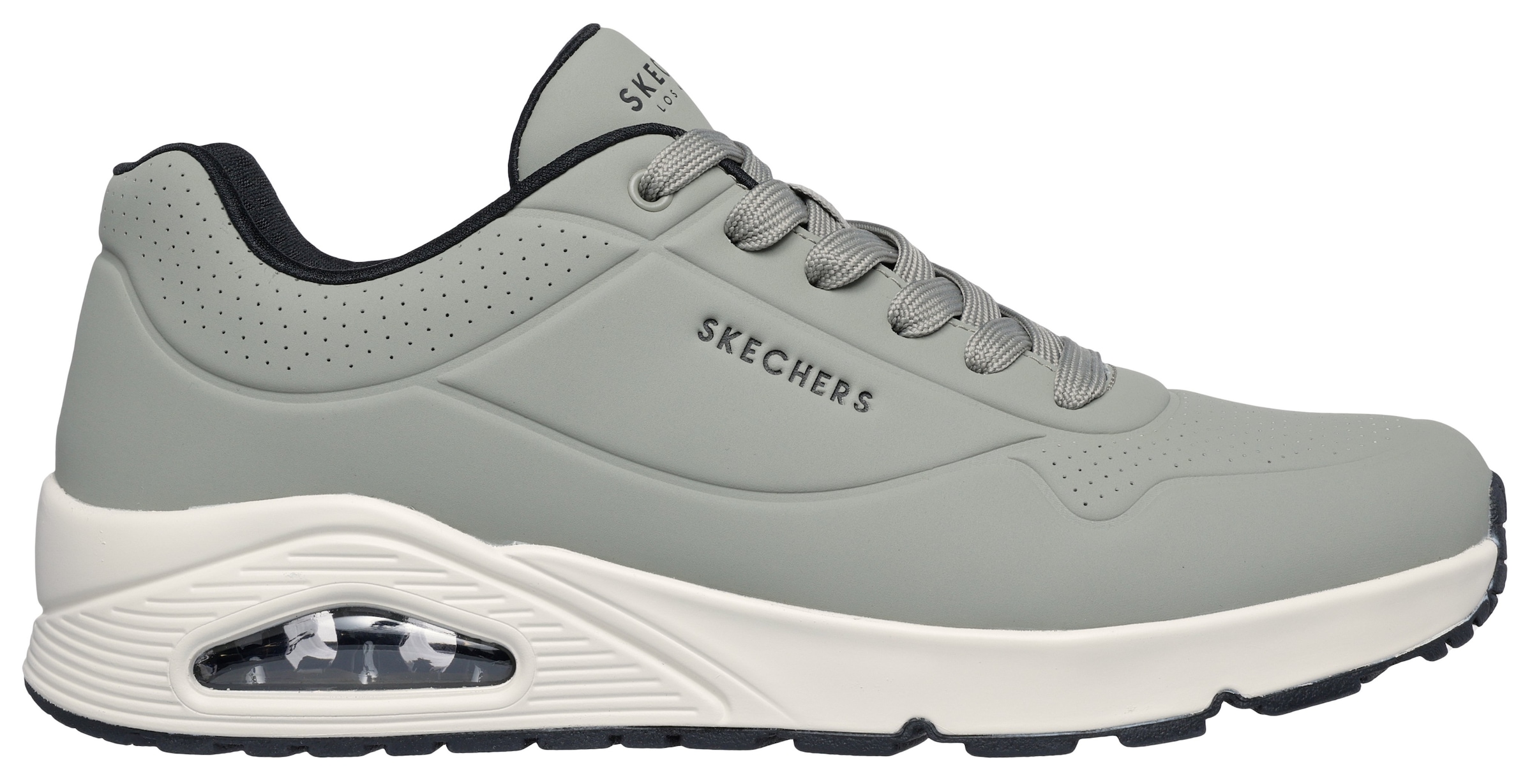 Skechers Sneakers »Uno - Stand on Air«  chaussure de loisirs, chaussure basse, chaussure à lacets avec Air-Cooled Memory Foam