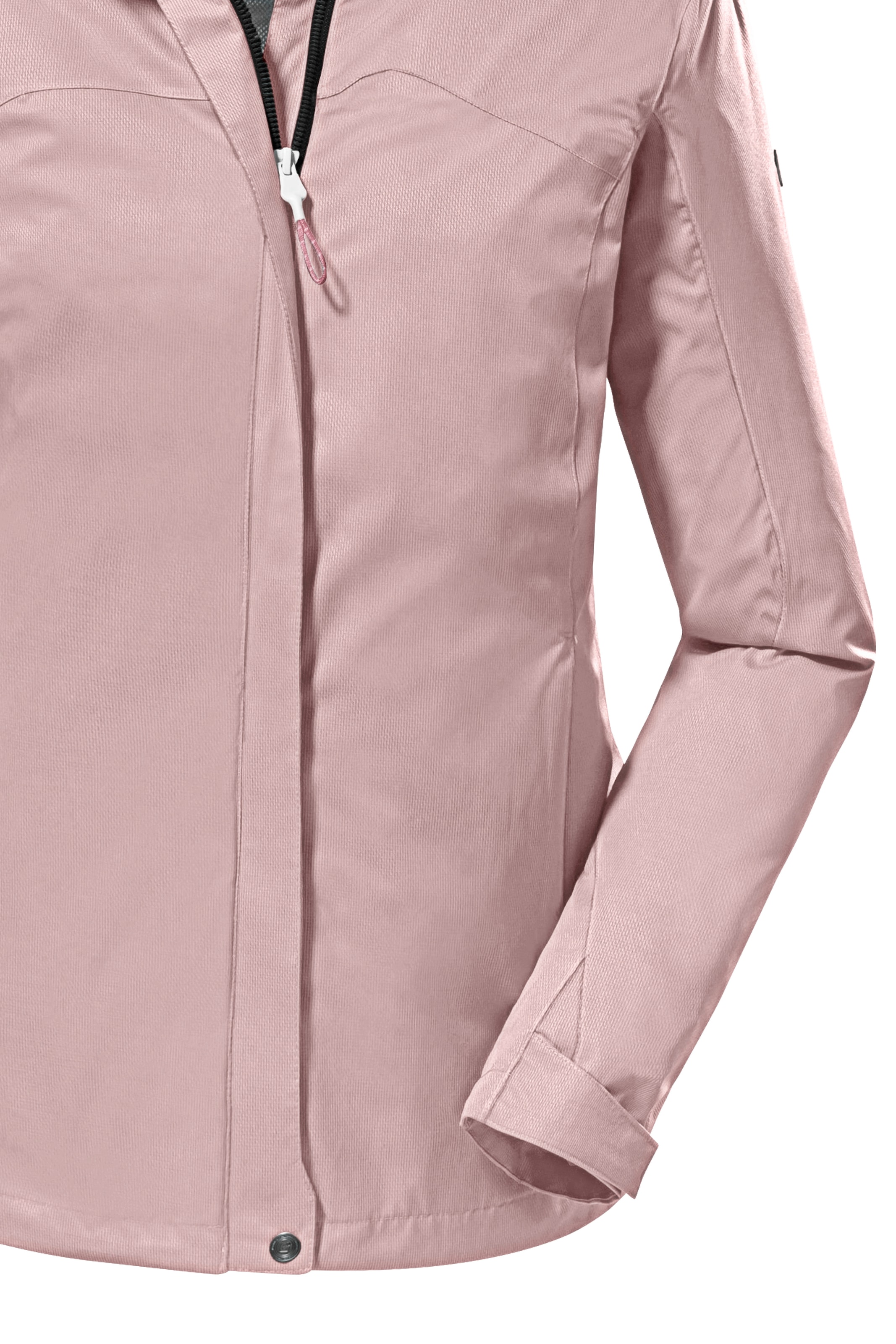 Killtec Veste fonctionnelle »KOS 133 WMN JCKT« avec capuche avec capuche, imperméable, coupe-vent, respirant, colonne d'eau 10000 mm