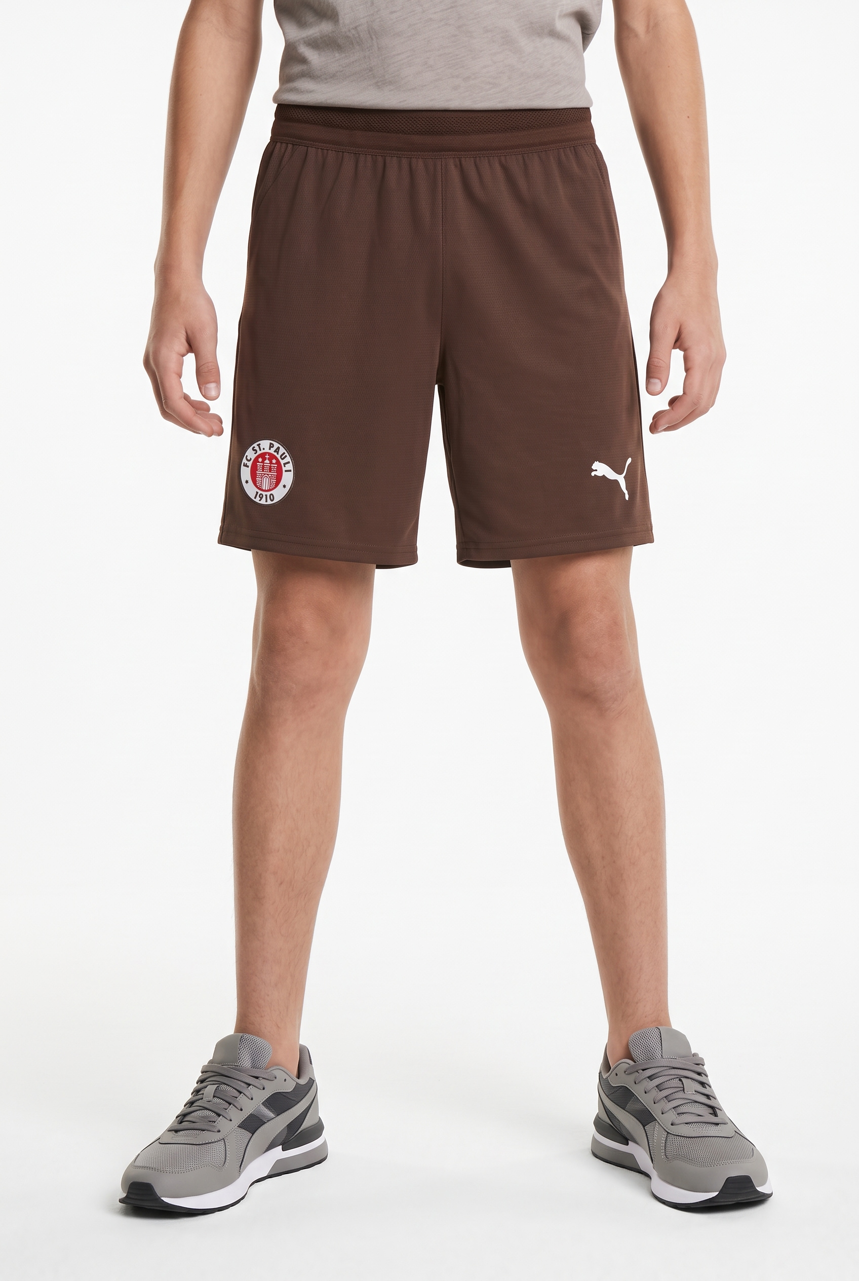 Image of PUMA Trainingsshorts "FCSP SHORTS REPLICA JR" für Fussballtraining, sportlicher Stil, atmungsaktives Material