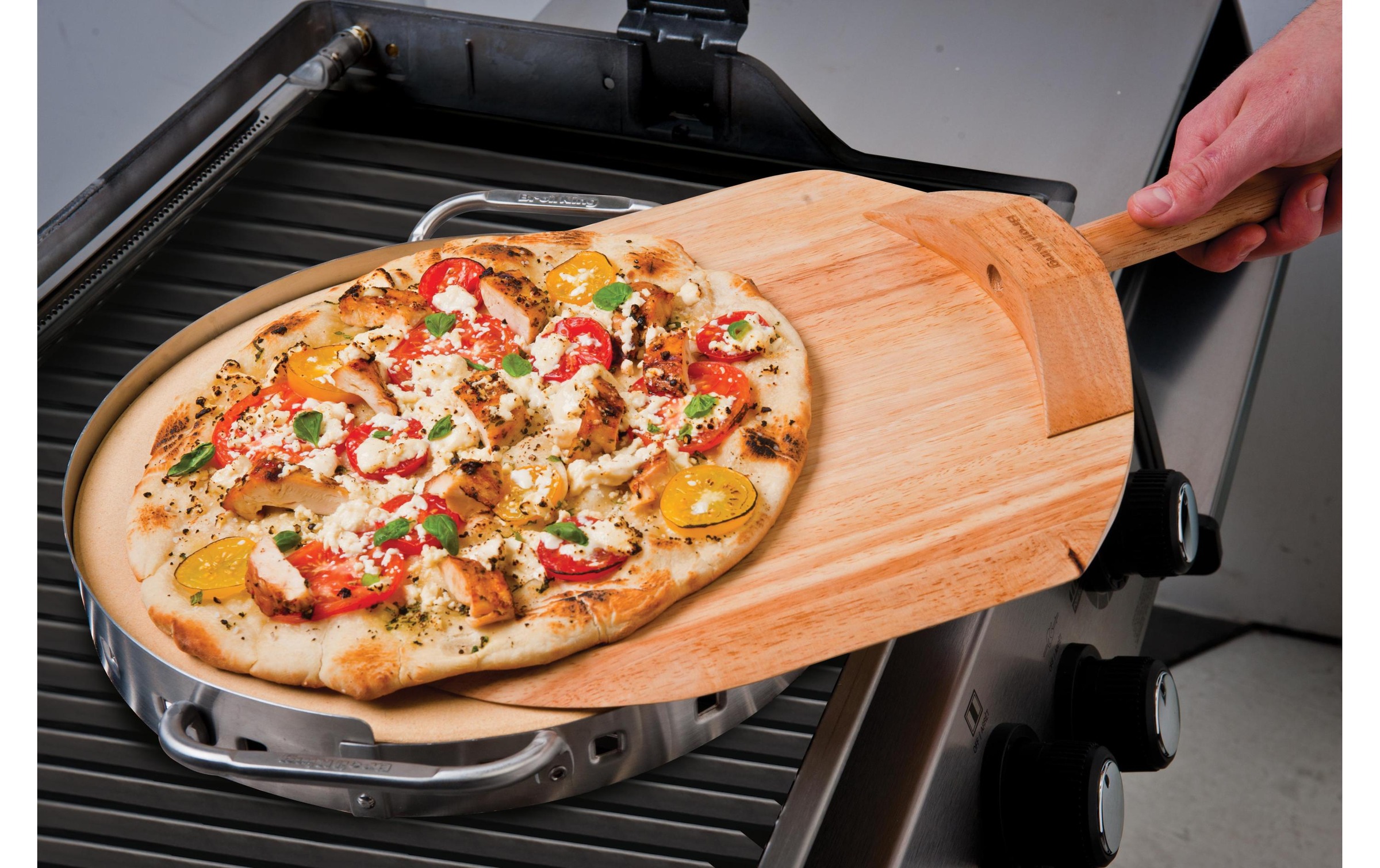 Broil King Pizzastein »Pizzastein-Set Premium«