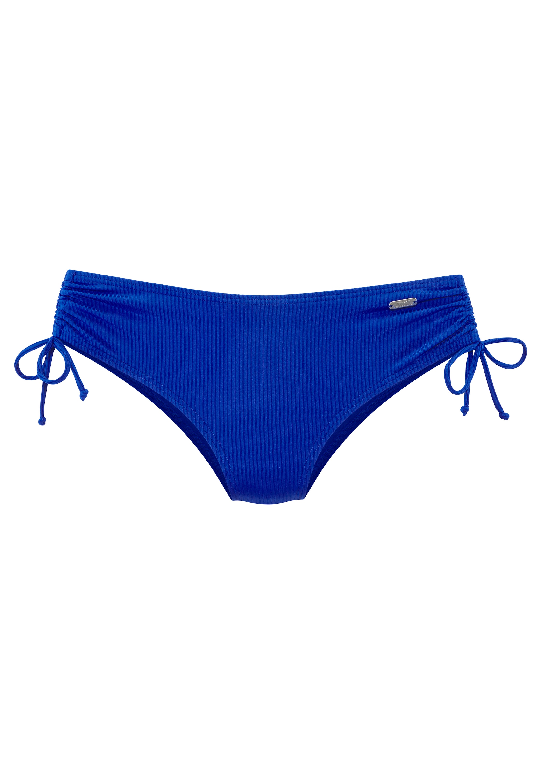 Venice Beach Pantalon de bikini »Lucky« en tissu à structure côtelée