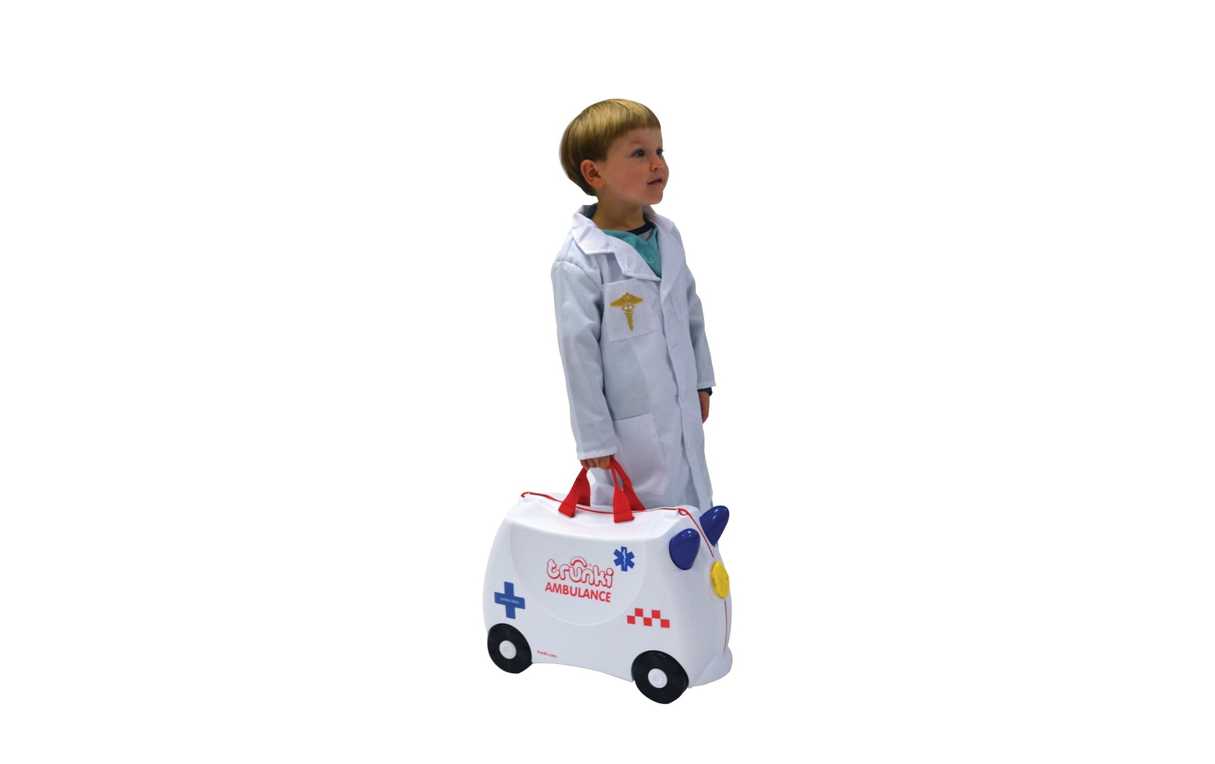 TRUNKI Trolley »Krankenwagen We«, 4 Rollen
