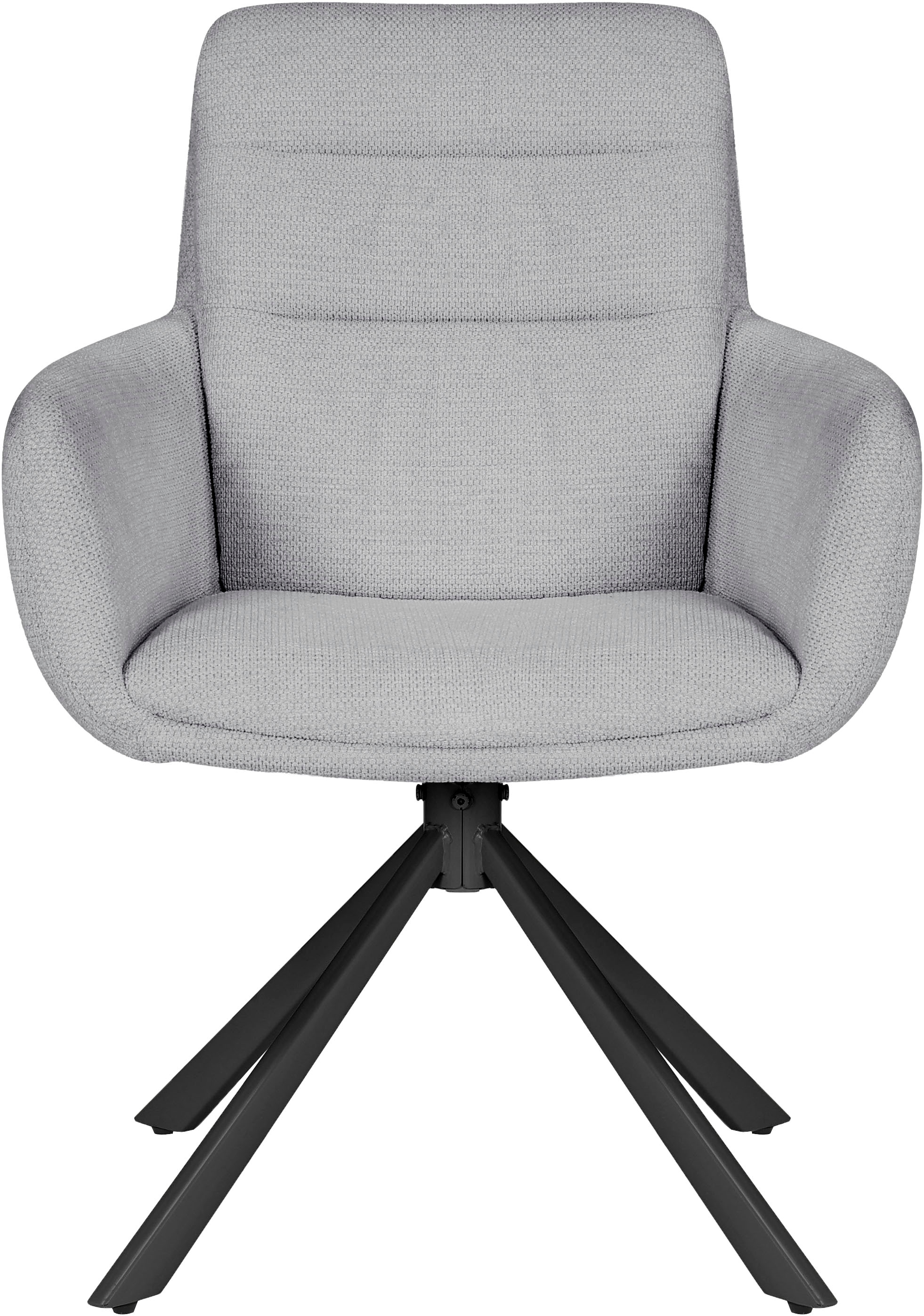 GOODproduct Esszimmerstuhl »Asly« () 1 Stk.mit hochwertigem Webstoff, Holzgestell und 360°-Funktion