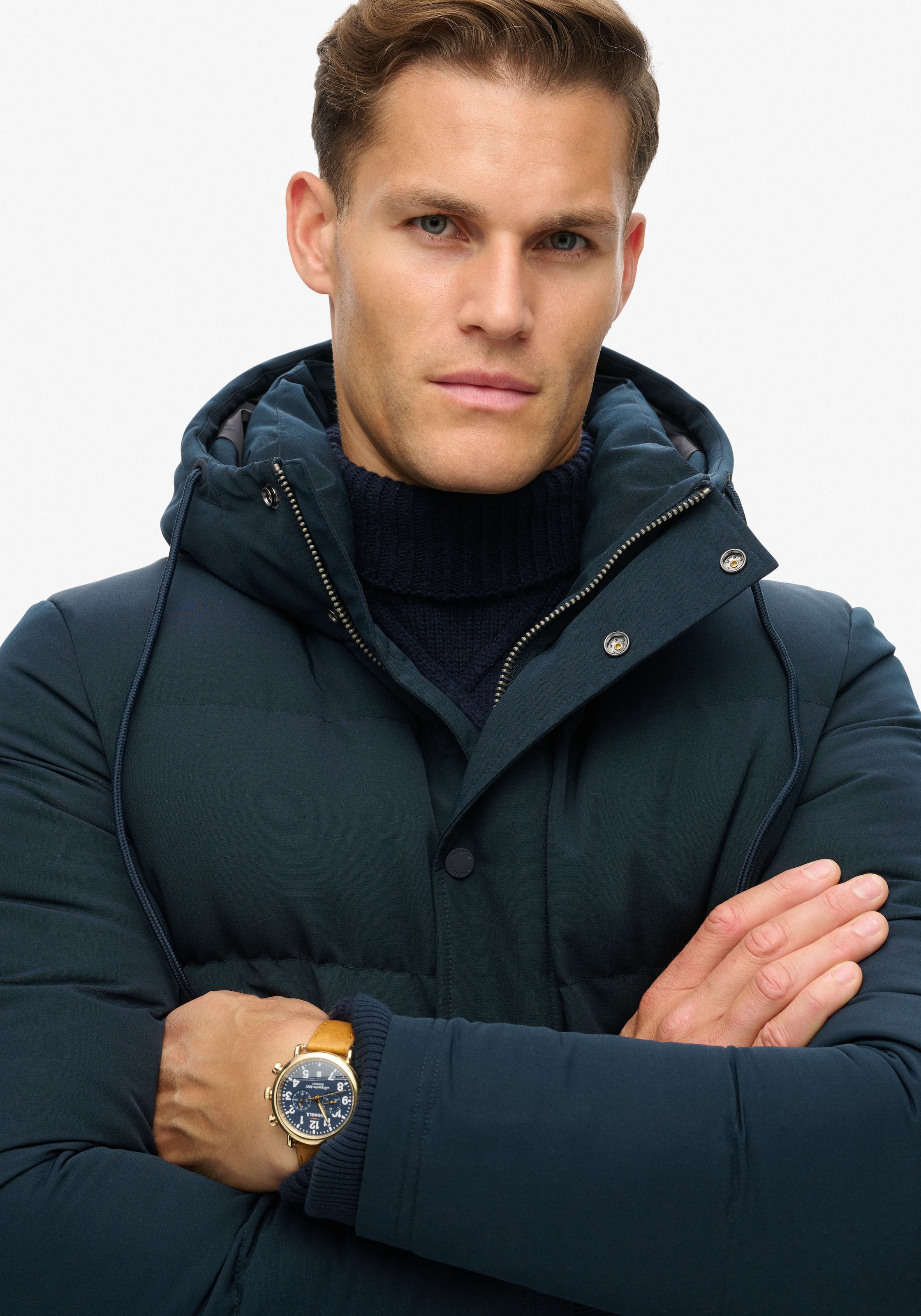 Superdry Steppjacke »Everest Hooded Puffer Jacket«, mit Kapuze