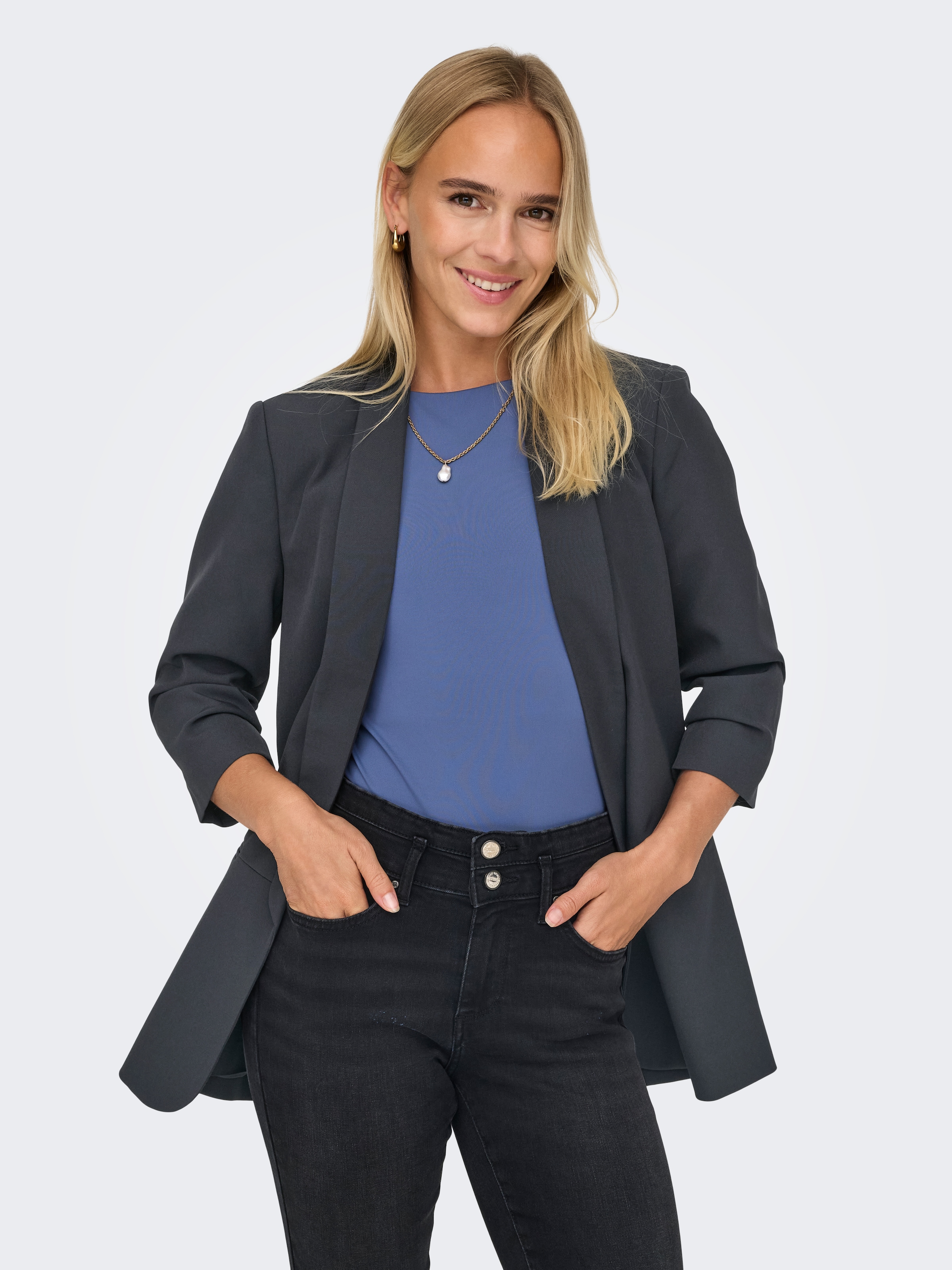 ONLY Kurzblazer »ONLELLY 3/4 LIFE BLAZER TLR NOOS«, mit 3/4 Ärmel