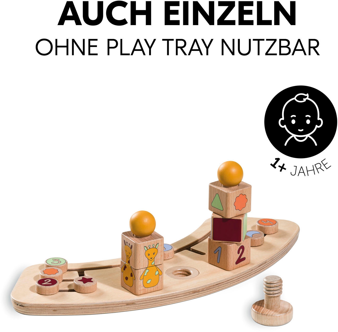 Hauck Steckspielzeug »Play Sorting Giraffe« FSC® - schützt Wald
