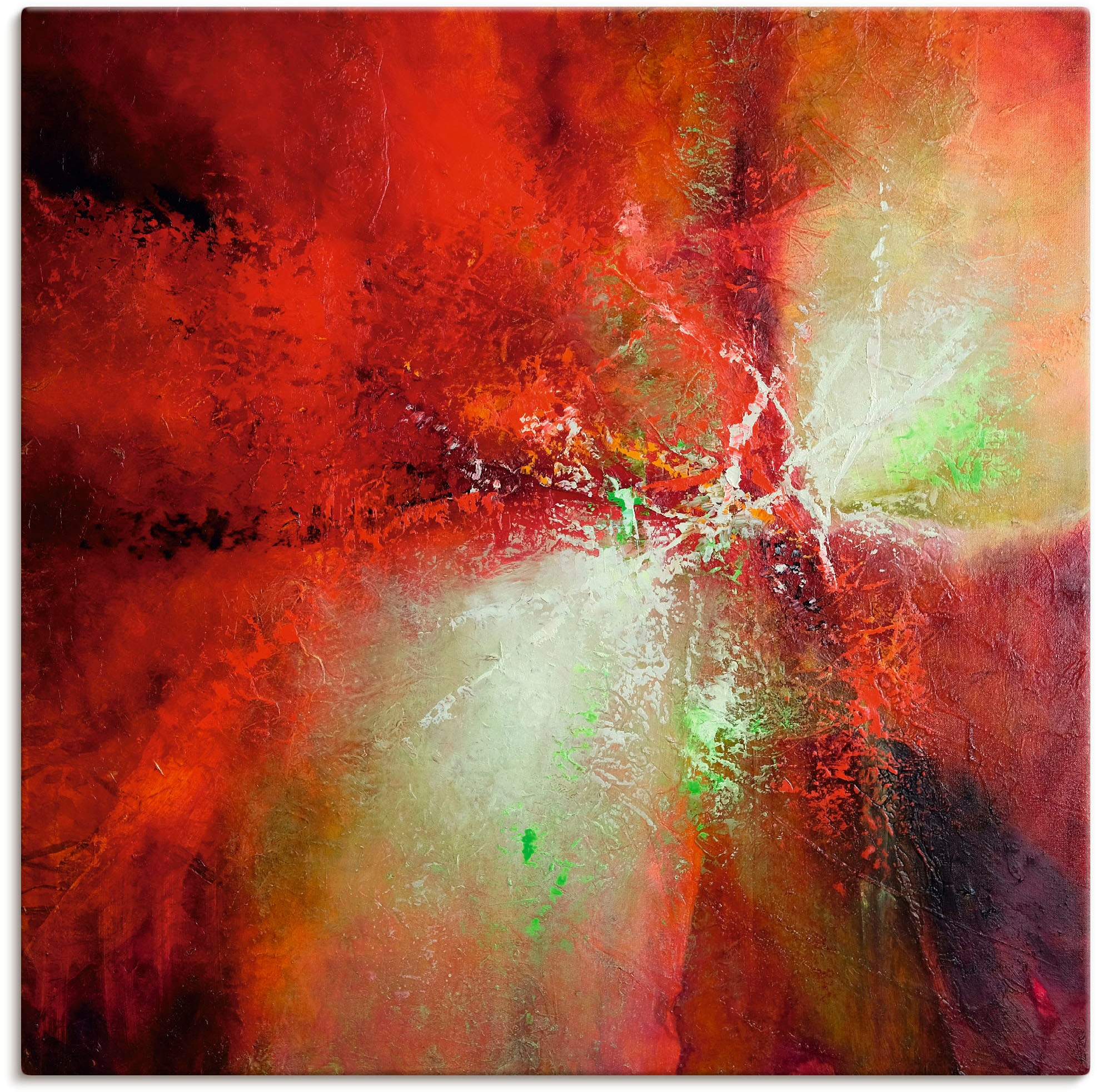 Image of Artland Wandbild "Energie" Gegenstandslos 1 Stk. tlg. als Leinwandbild, Poster in verschied. Grössen