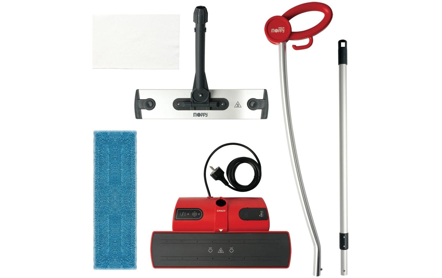 Polti Nettoyeur à vapeur »Moppy Red«