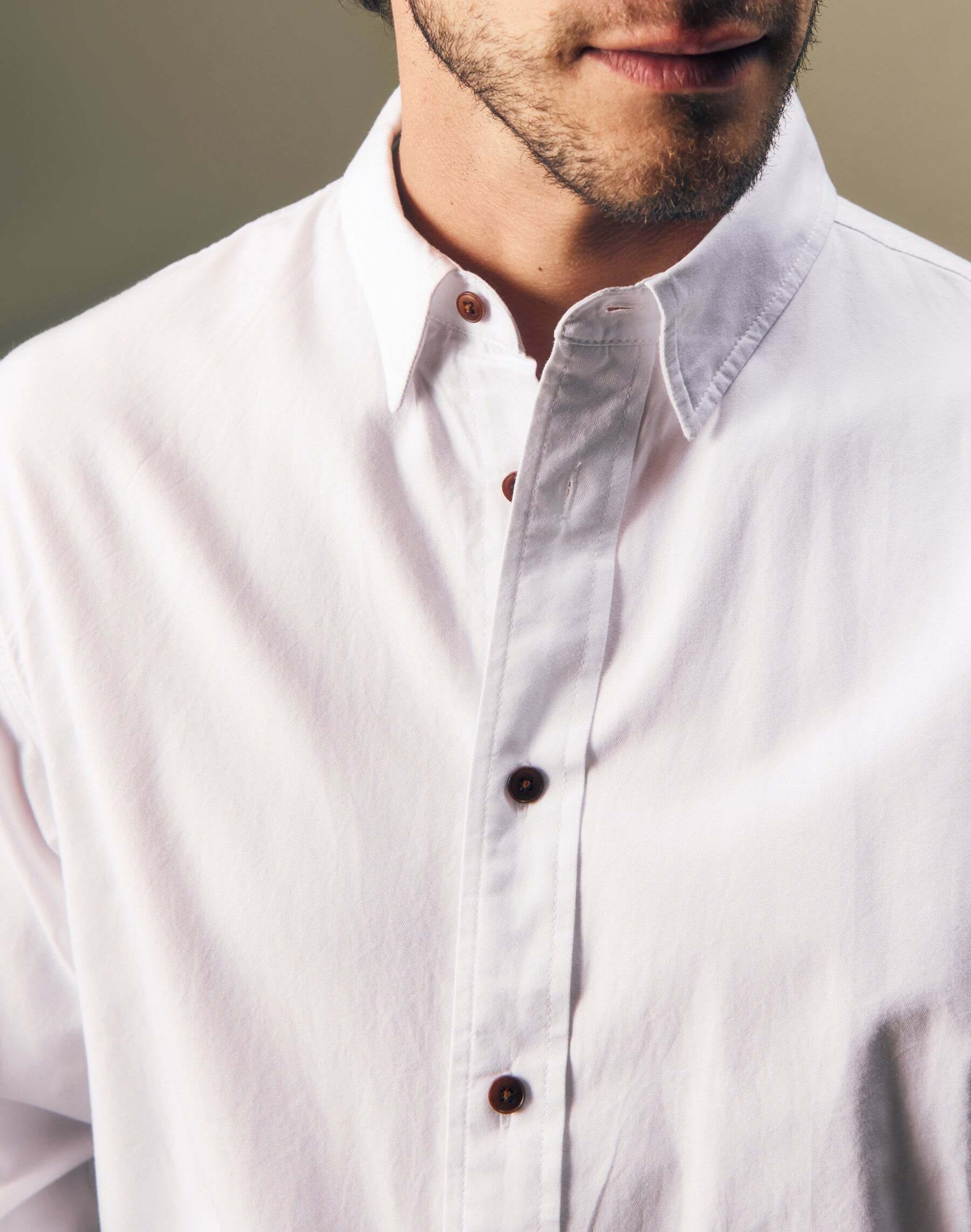Lee® Chemise à manches longues »Lee Langarmhemd Oxford Button Up«