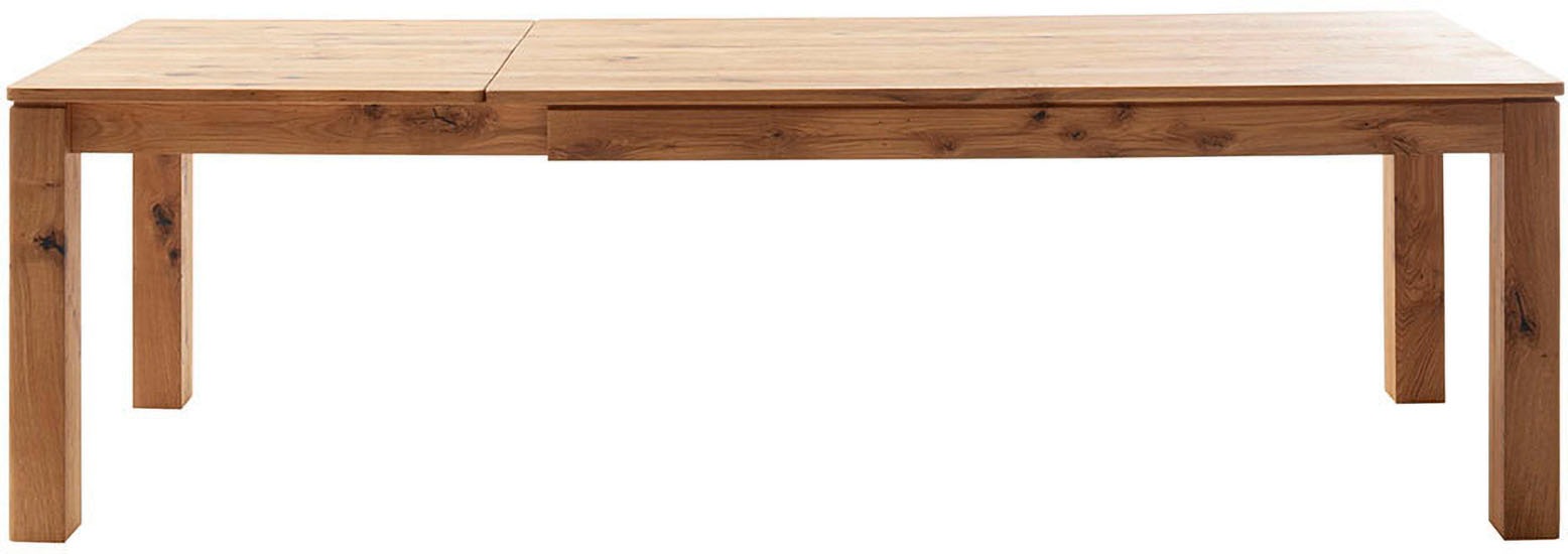 MCA furniture Esstisch »ETNA 4-Fuss Tisch« Einzelstück,  Massivholz,durchgehende Lamelle,Stollenfuss 10x10cm,Tischplatte 2,5cm