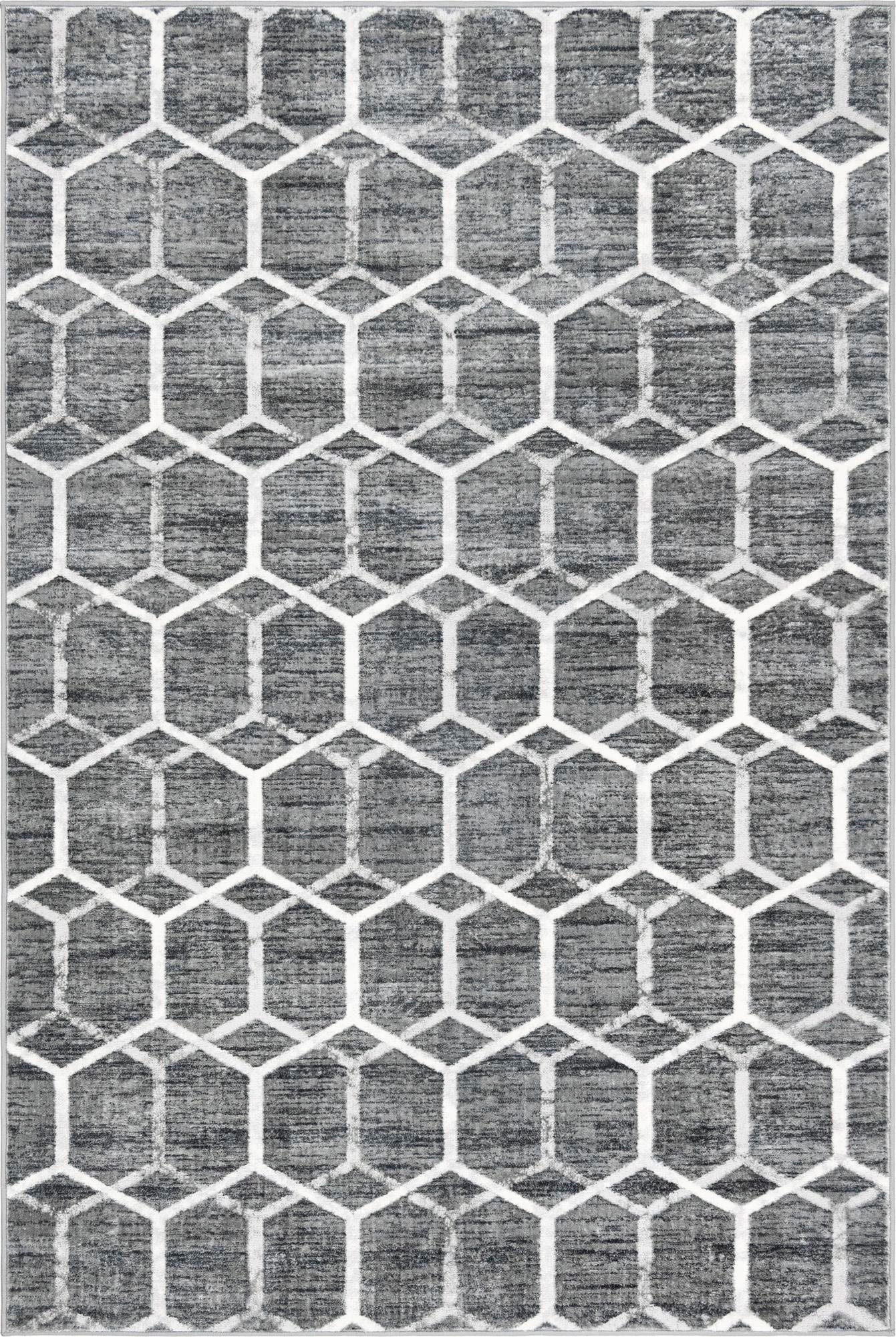 Image of Myflair Möbel & Accessoires Teppich "Titan Trellis, LAGERRÄUMUNG" rechteckig 13 mm Höhe Kurzflor, gewebt, modernes geometrisches Design