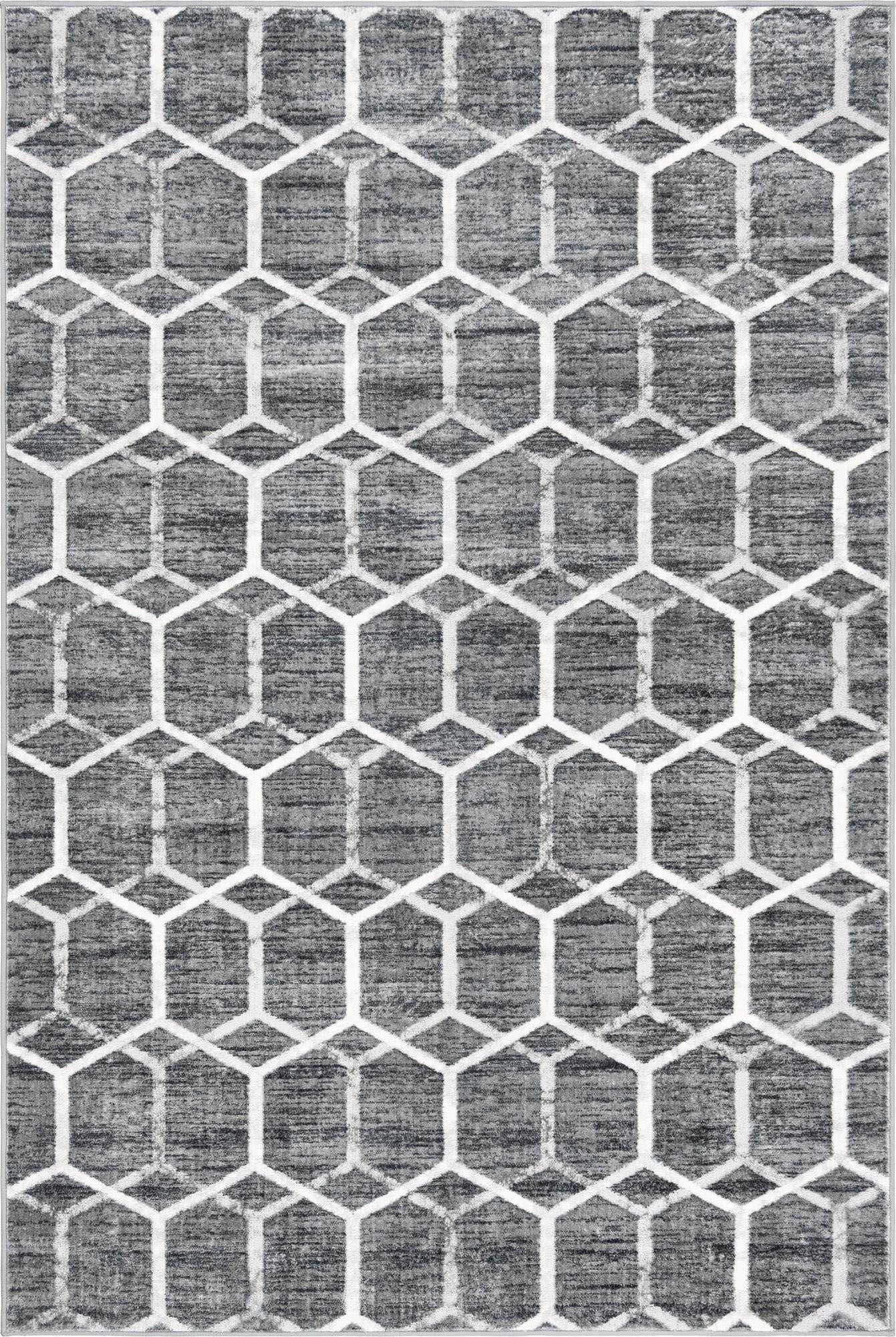 Image of Myflair Möbel & Accessoires Teppich »Titan Trellis«, rechteckig, 13 mm Höhe, Kurzflor, gewebt, modernes geometrisches Design, ideal im Wohnzimmer & Schlafzimmer bei Ackermann Versand Schweiz