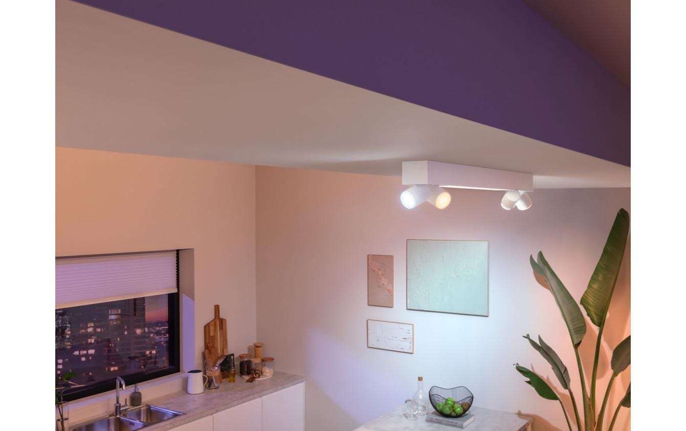 Philips Hue LED Deckenleuchte »Centris 4-Deckenspot«, Leuchtmittel GU10 | LED wechselbar