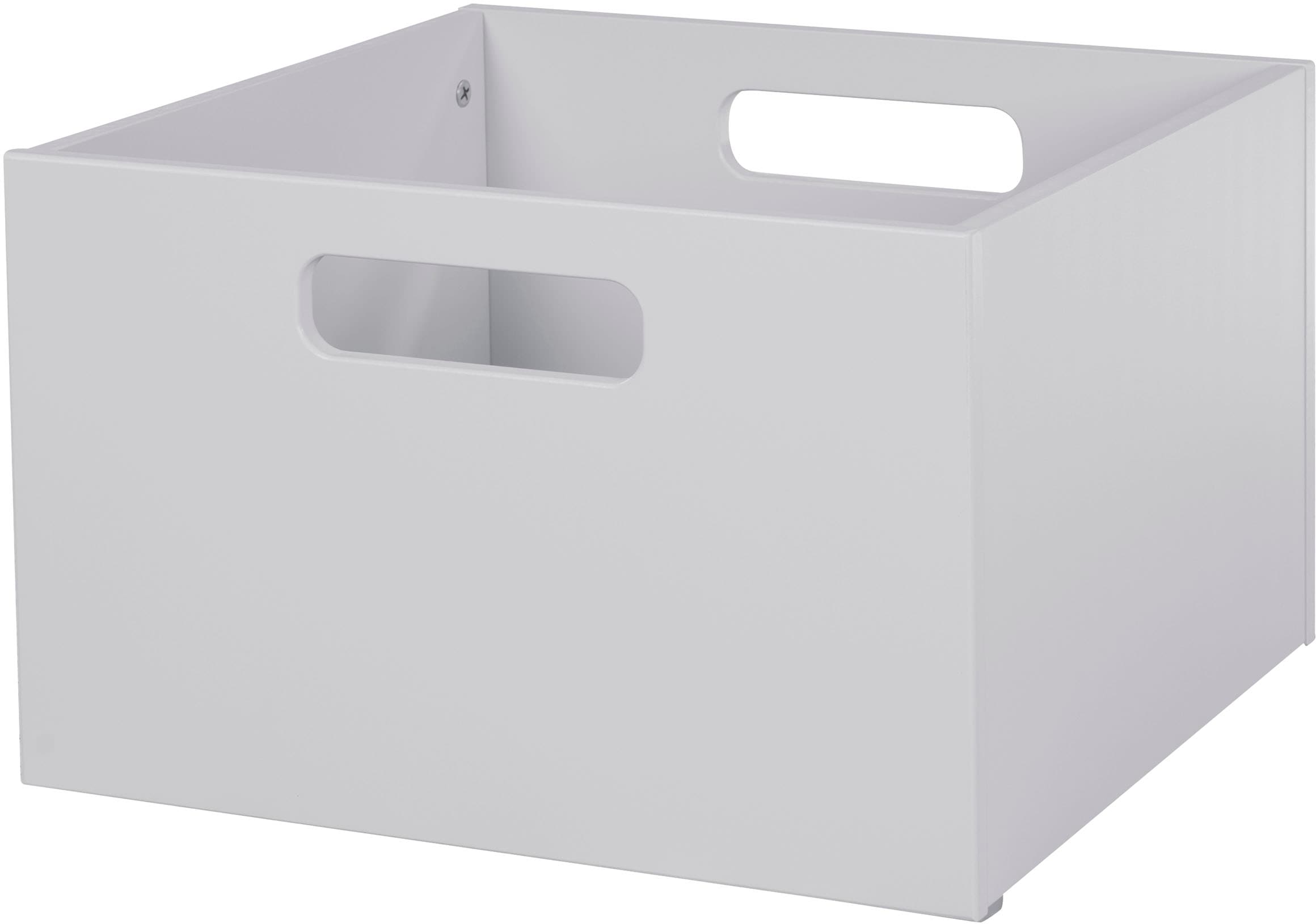 roba® Aufbewahrungsbox »grau«, aus Holz; Organizer für Spielzeug