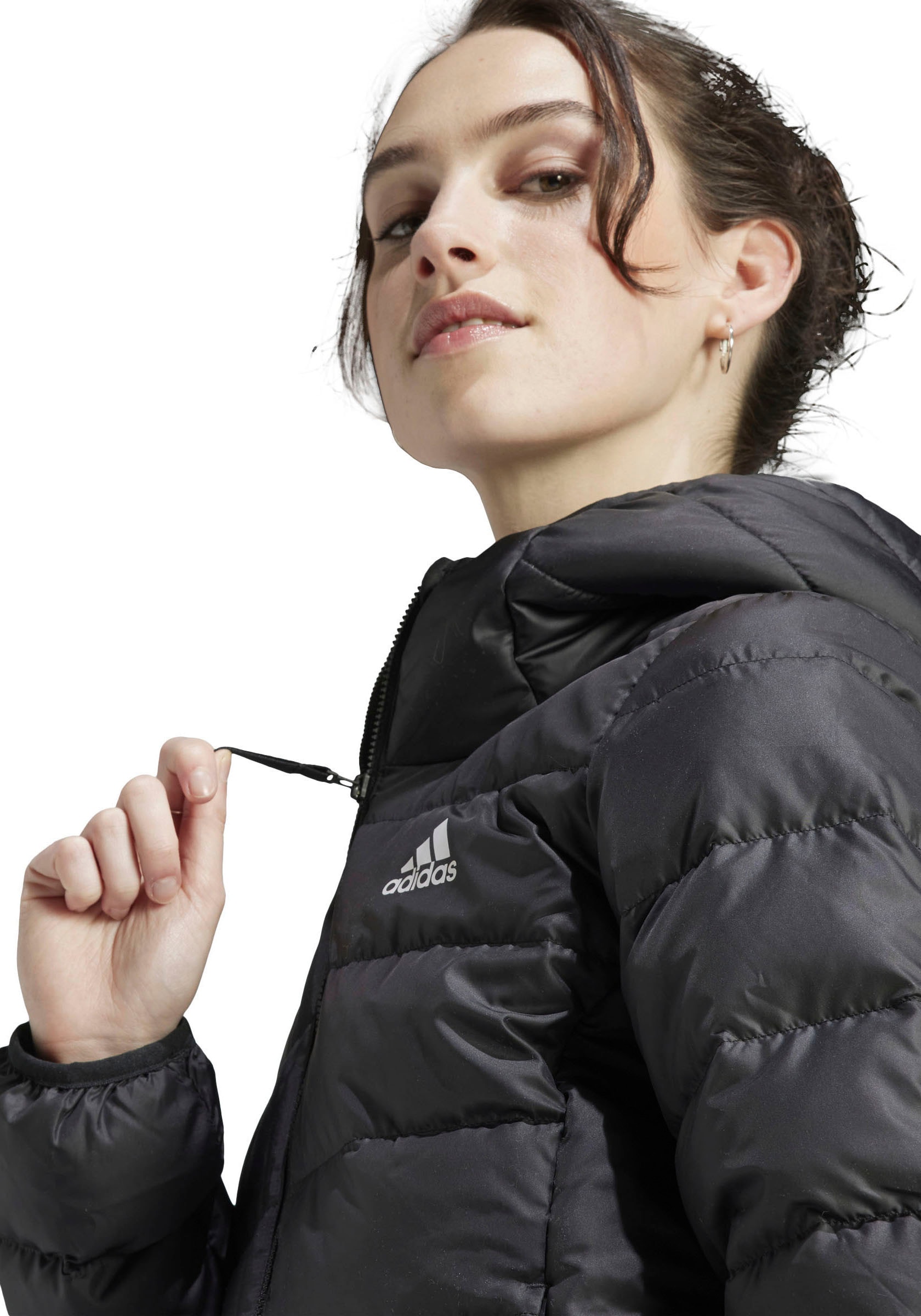 adidas Sportswear Outdoorjacke »W ESS L D HO J«