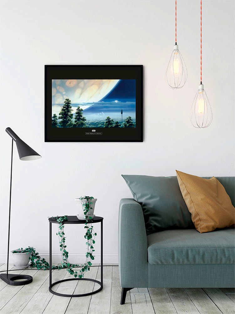 Komar Bild »Star Wars Classic RMQ Yavin Lookout«, Star Wars, (1 St.), Wandbild zur Dekoration im Kinderzimmer - ohne Rahmen