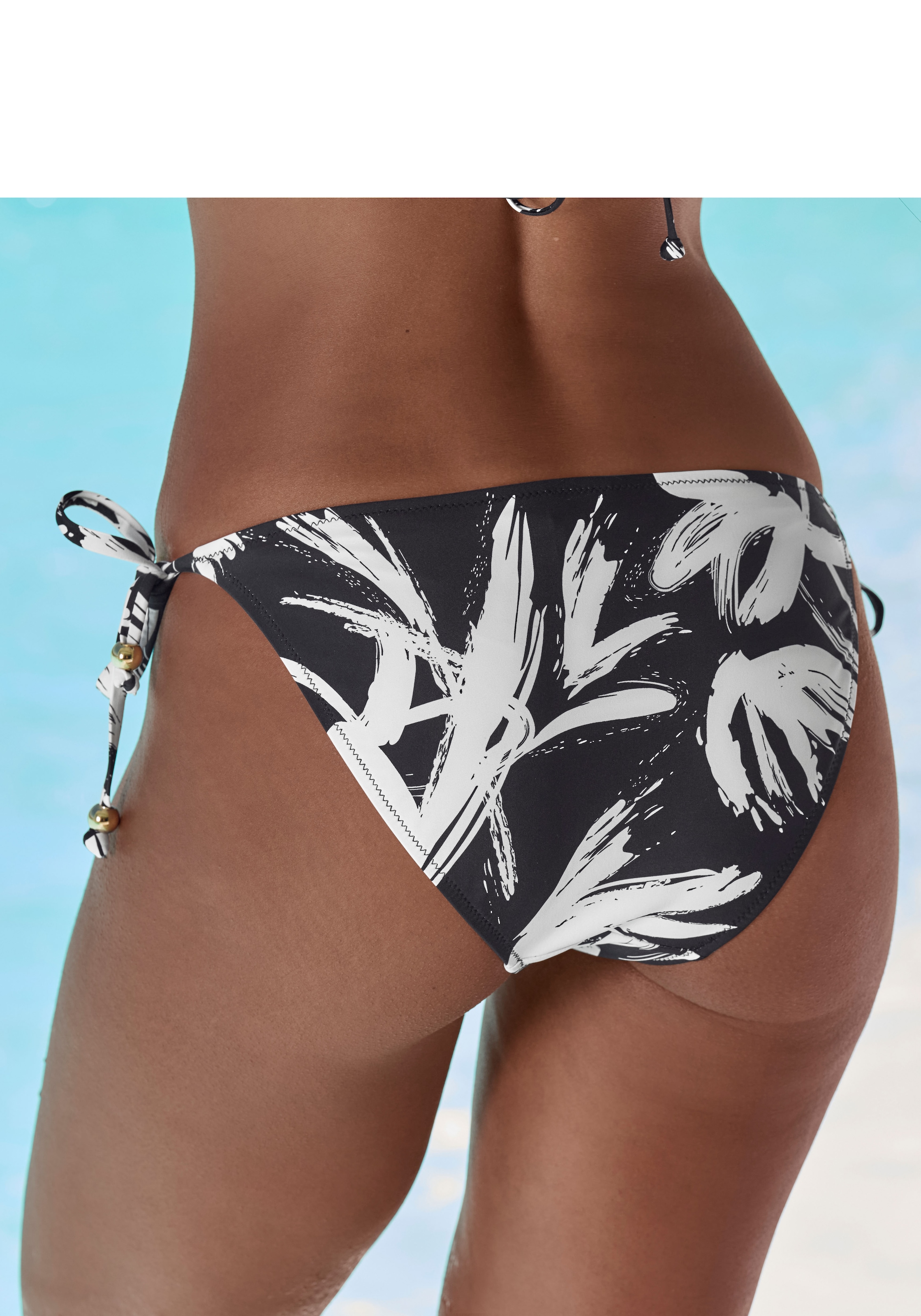 French Connection Bikini triangle mit modischem Allover-Print