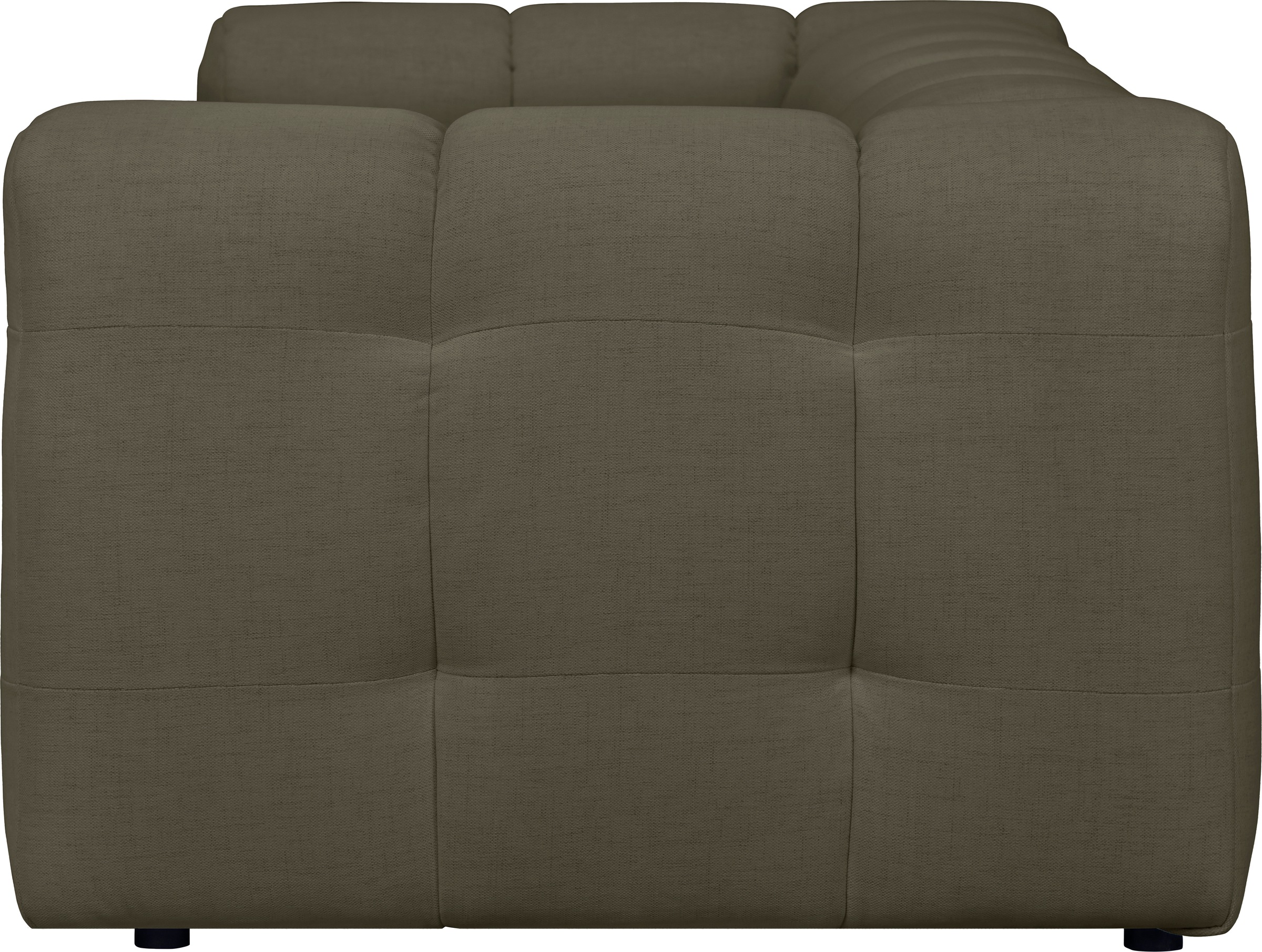 LeGer Home by Lena Gercke 3-Sitzer »TALISHA Designersofa, moderne Steppung, Masse B/T/H: 229/110/75 cm«, aufwendig gepolstert, hoher Sitzkomfort