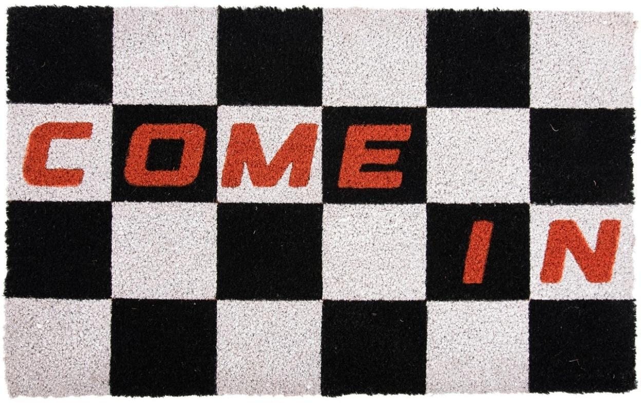 Image of Present Time Fussmatte "Come In Race 80 cm x 50 cm"