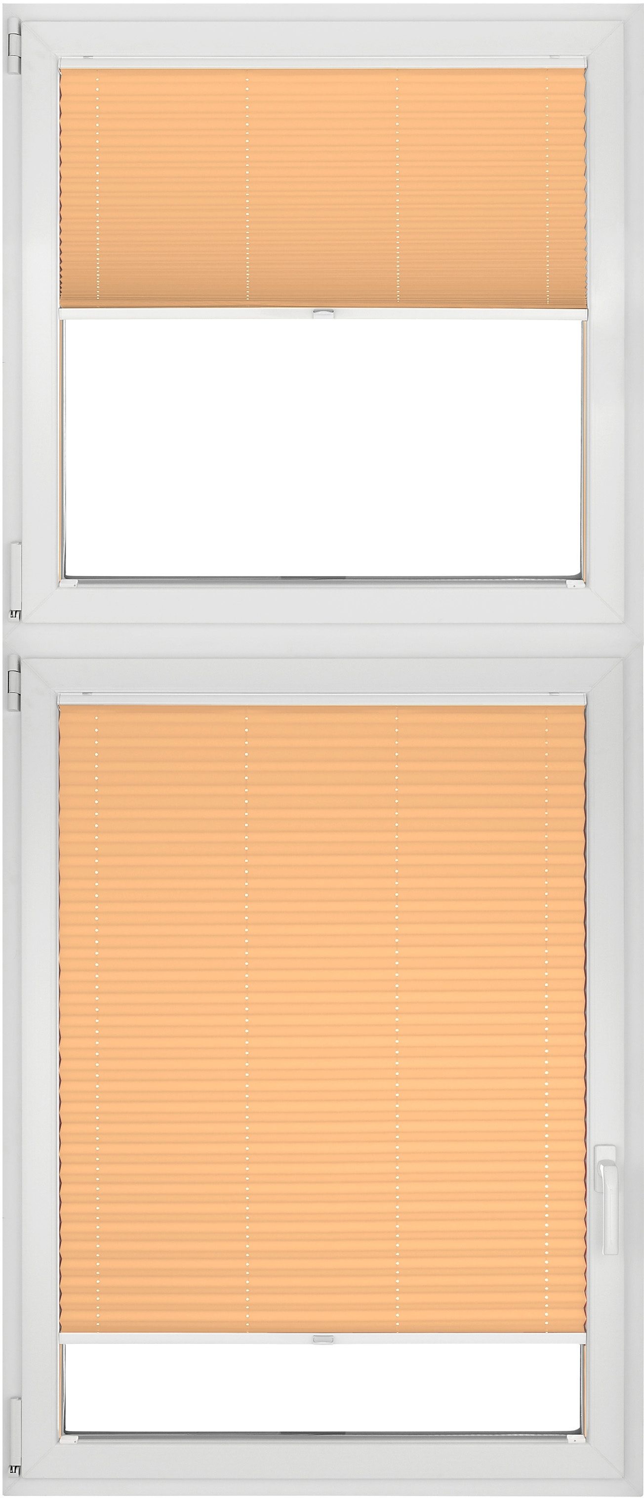 Image of Good Life Plissee nach Mass »Rena«, Lichtschutz, mit Bohren, verspannt, weisse Profilschiene, Stoffmuster erhältlich bei Ackermann Versand Schweiz