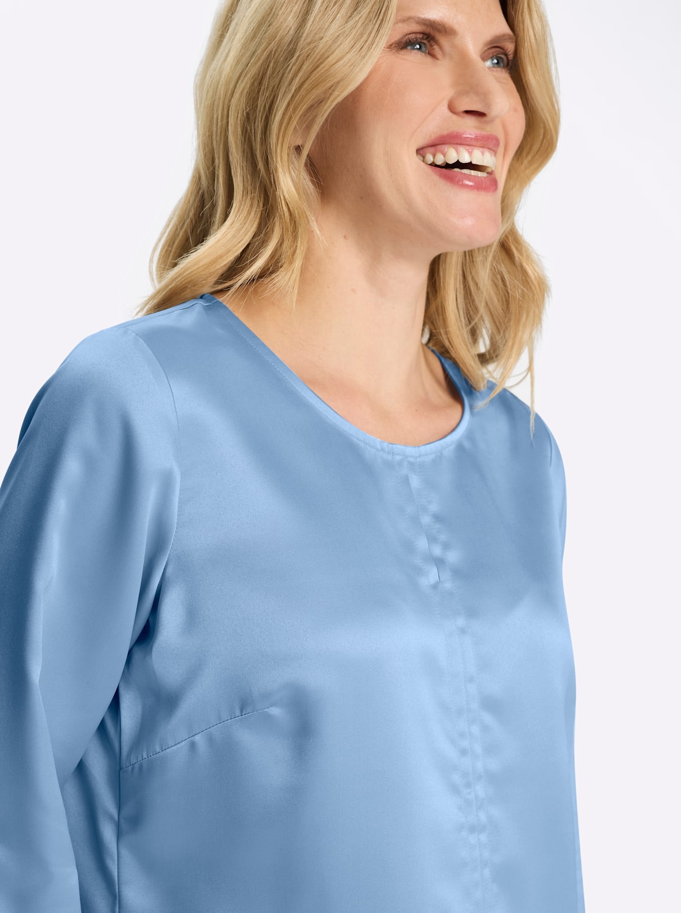 Classic Basics Satinbluse
