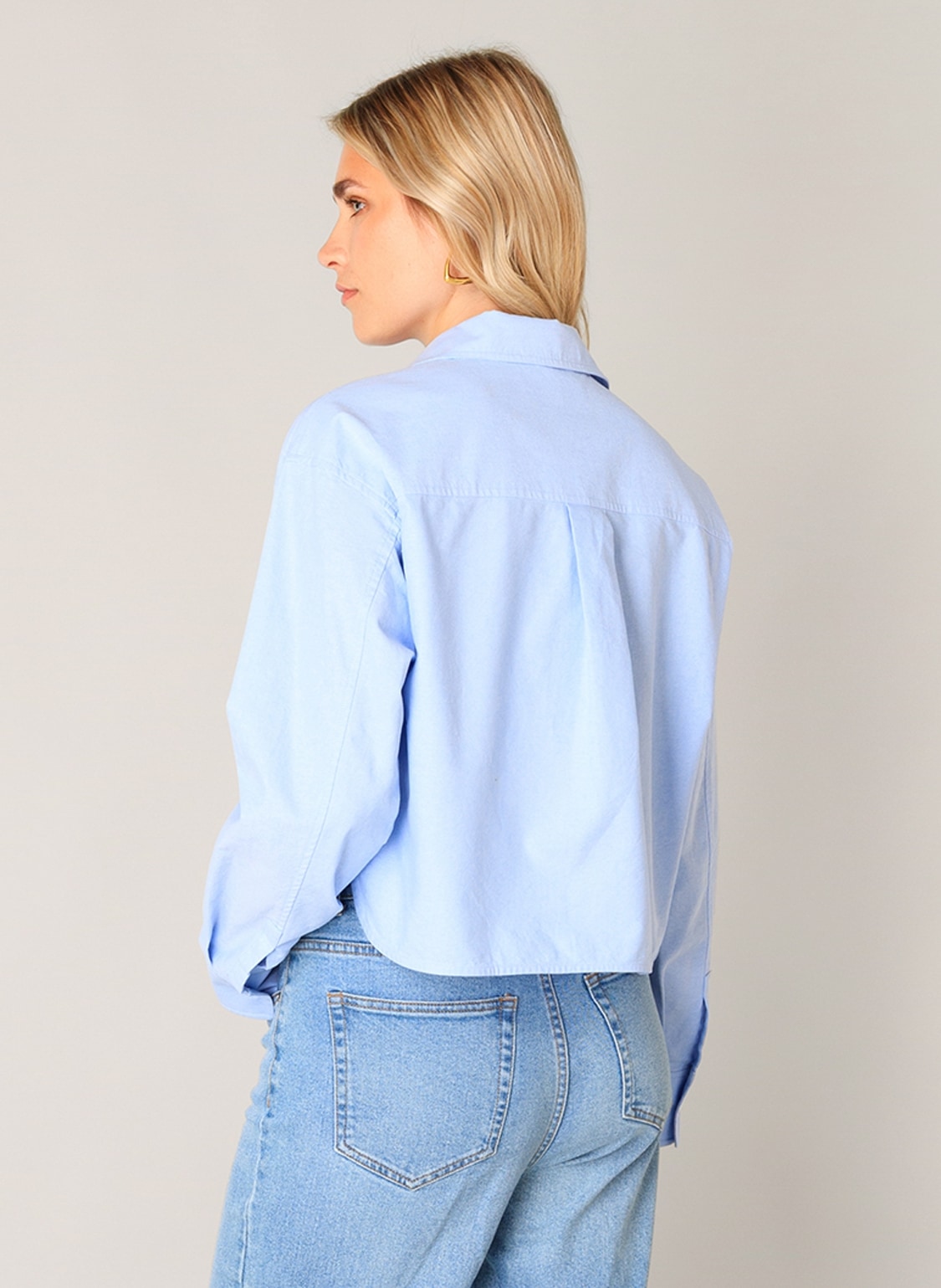 Base Level Blouse chemise »Bea« kurz, mit Brusttasche