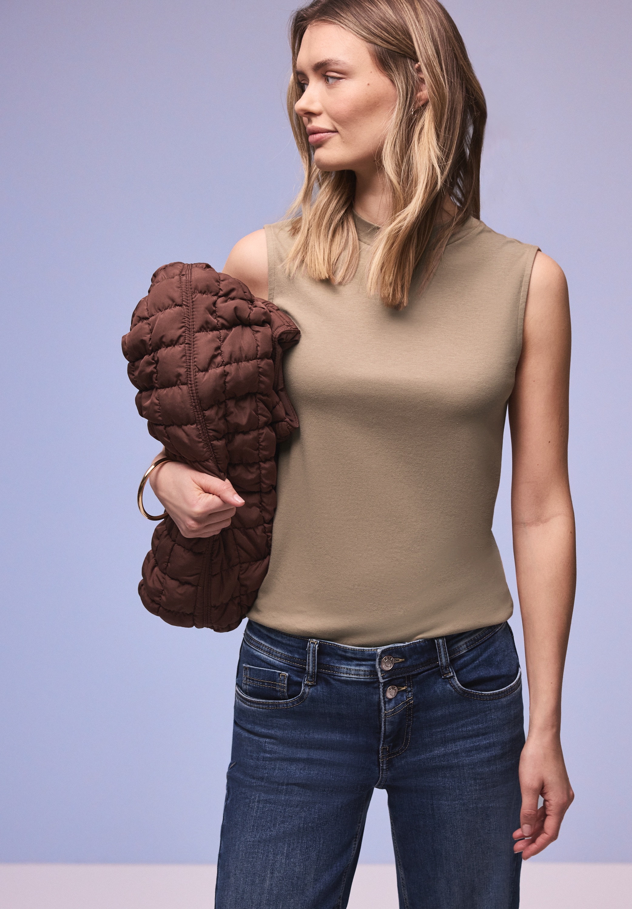 Image of STREET ONE Shirttop mit Turtleneck