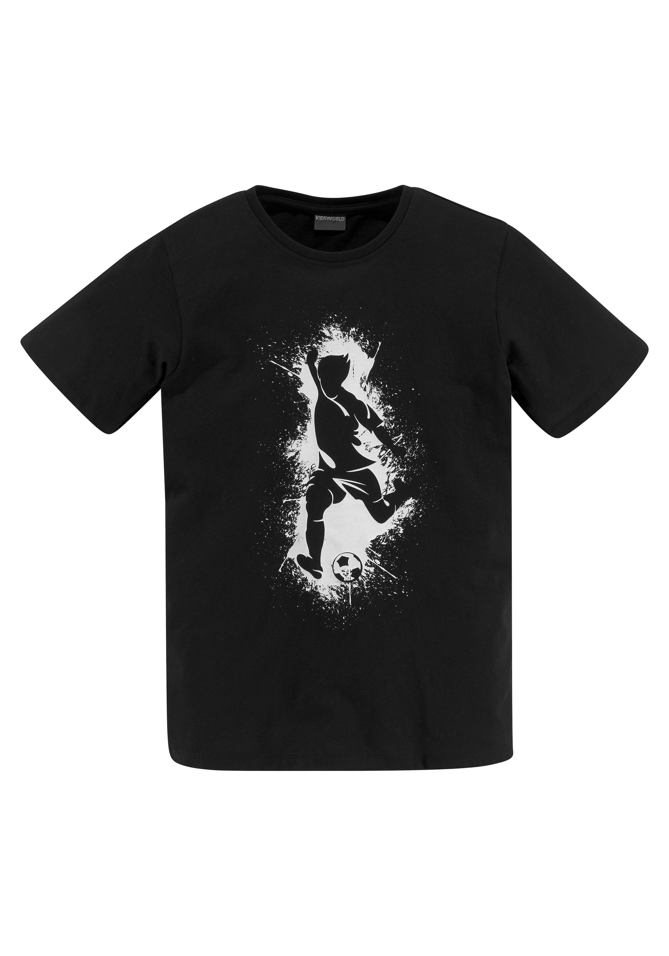 KIDSWORLD T-Shirt »FUSSBALLER«, lässiger Druck